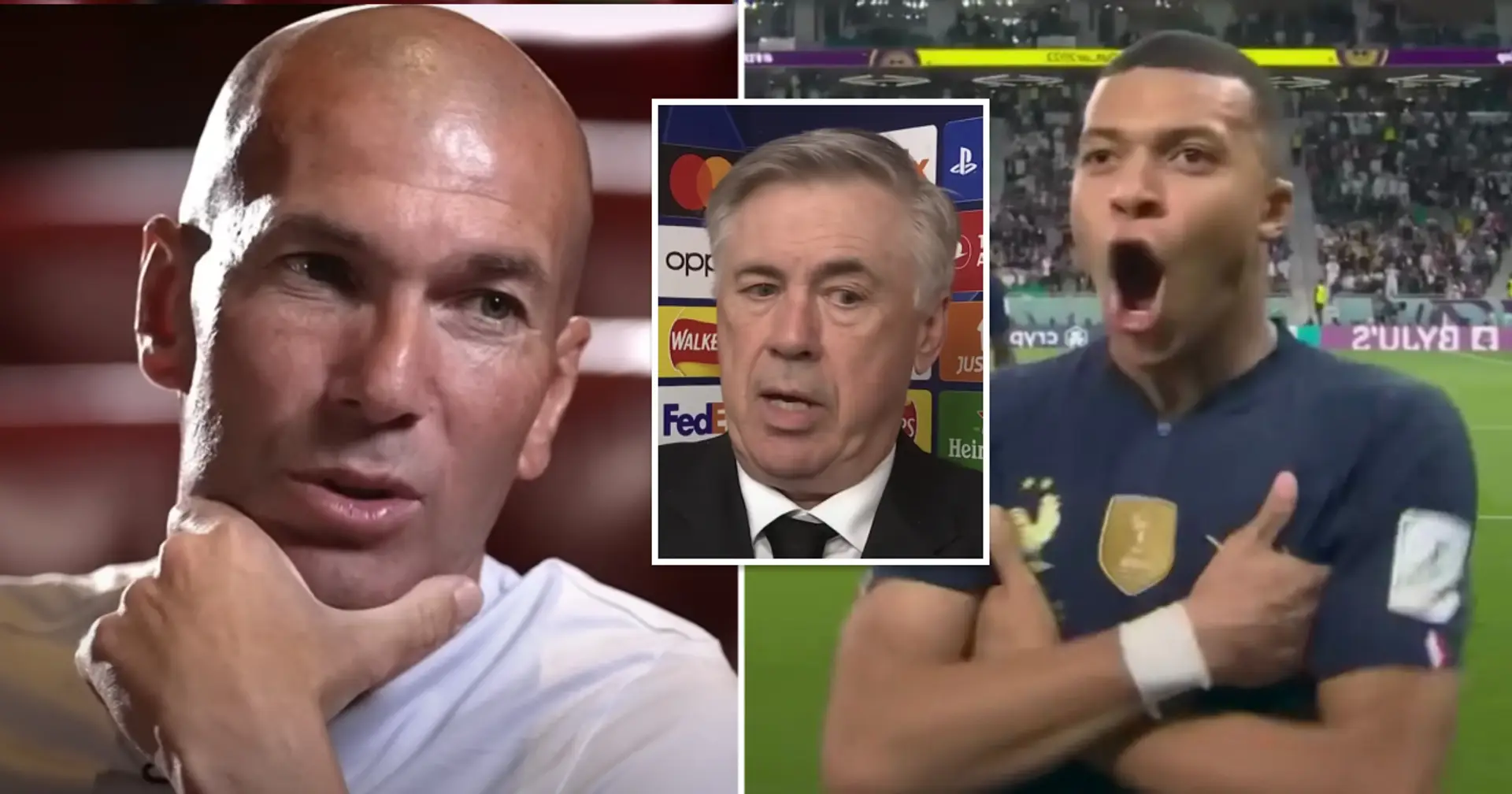 'Podría pasar algún día': Zidane sobre la posibilidad de entrenar a Kylian Mbappé