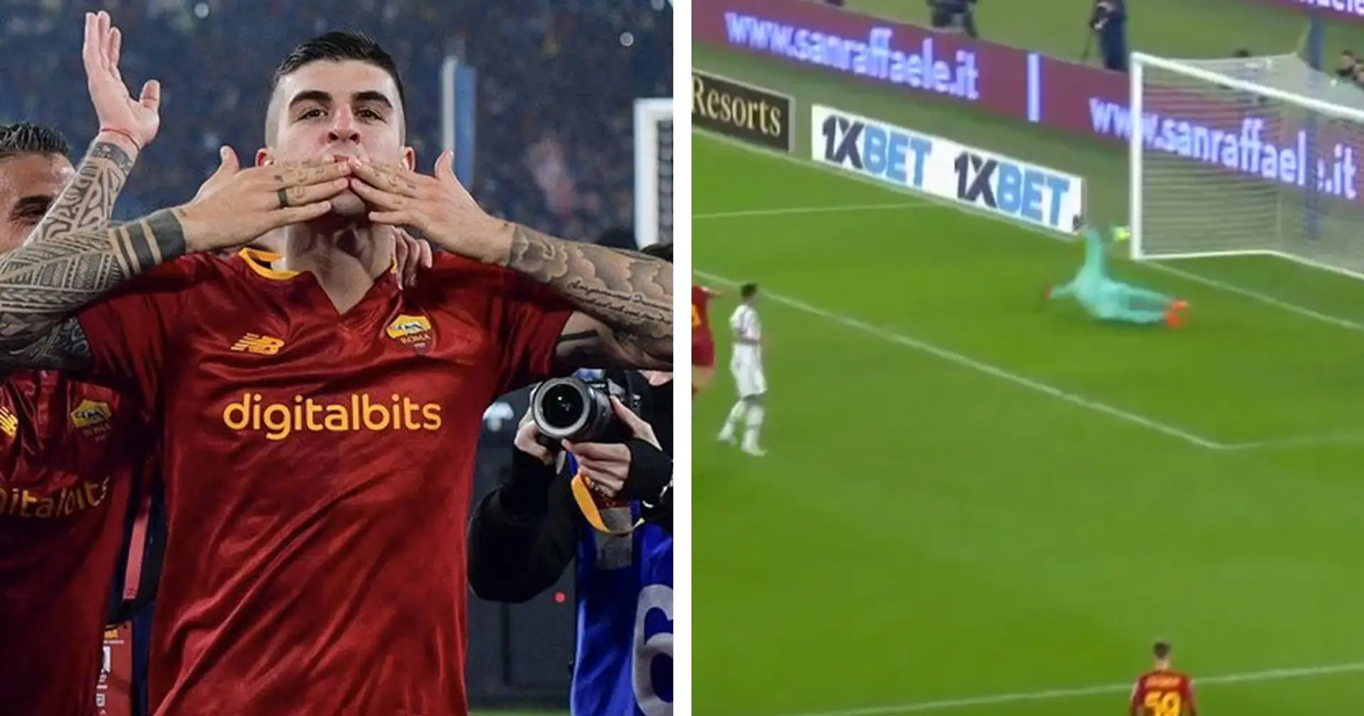 La Juve non gioca e Mancini pesca il gol della "domenica": la Roma punisce l'atteggiamento dei bianconeri