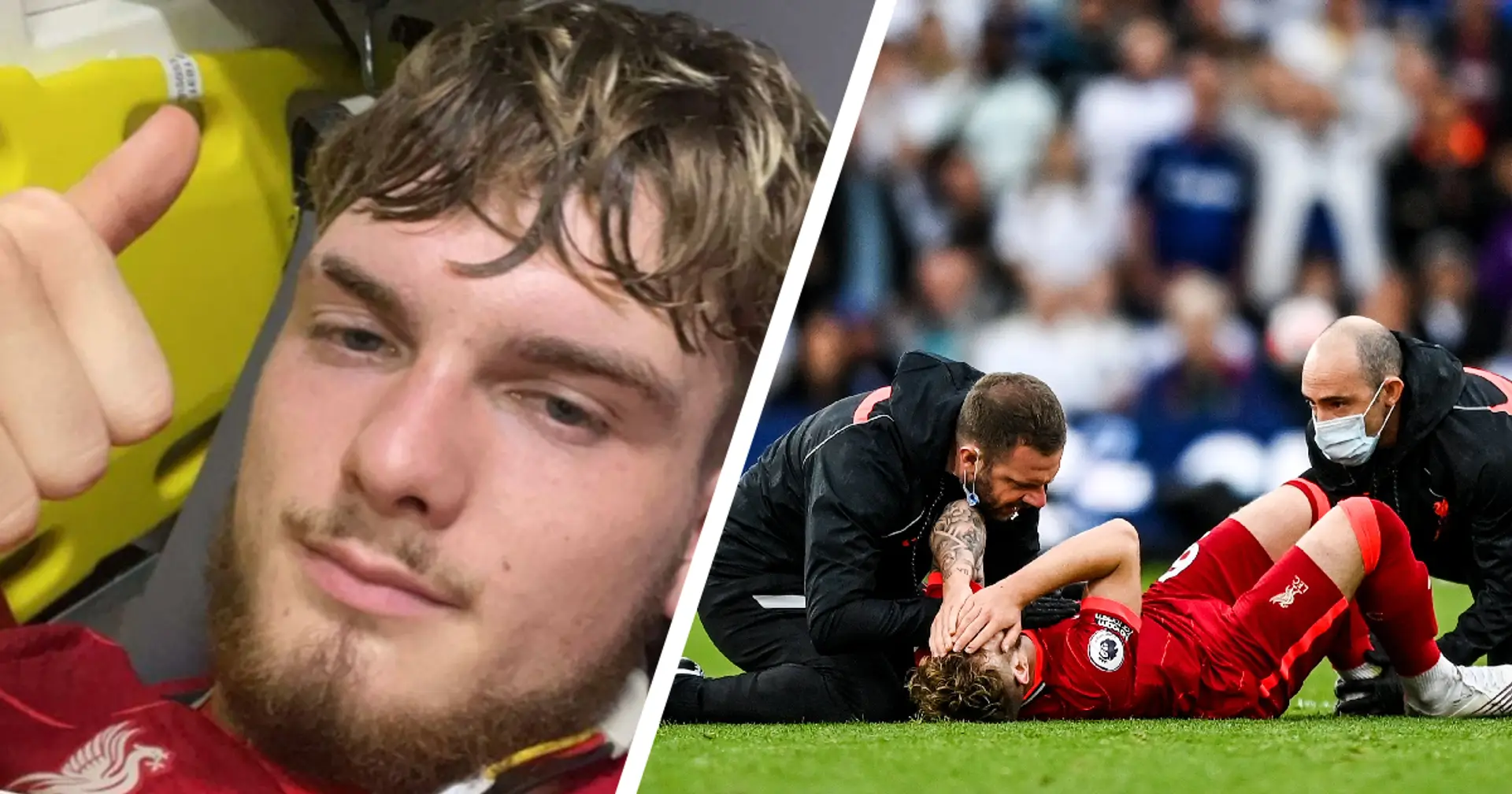Elliott shares positive Instagram message after horrific injury during Leeds clash