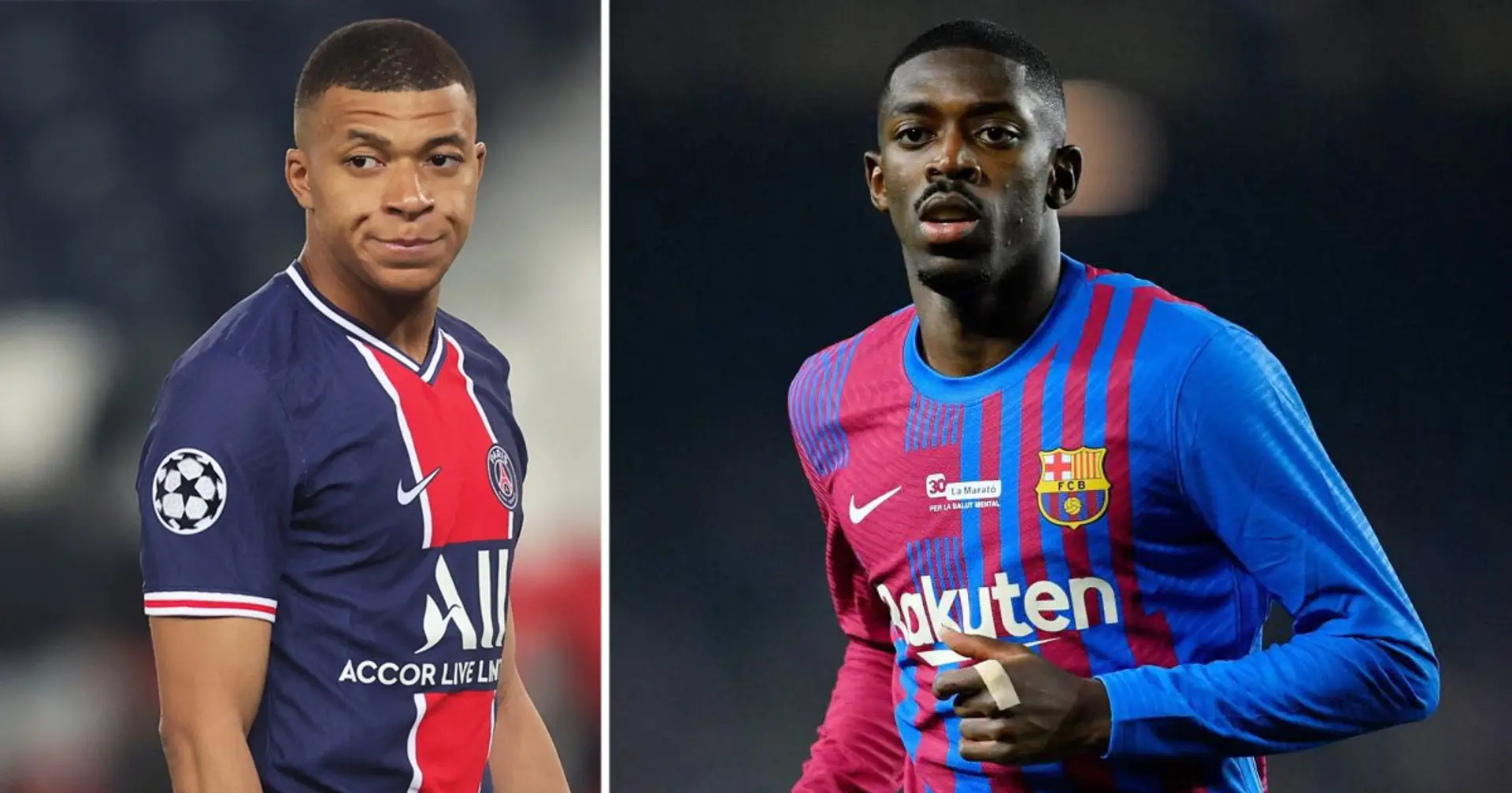 PSG target Dembele as possible replacement for Mbappe (reliability: 4 stars)