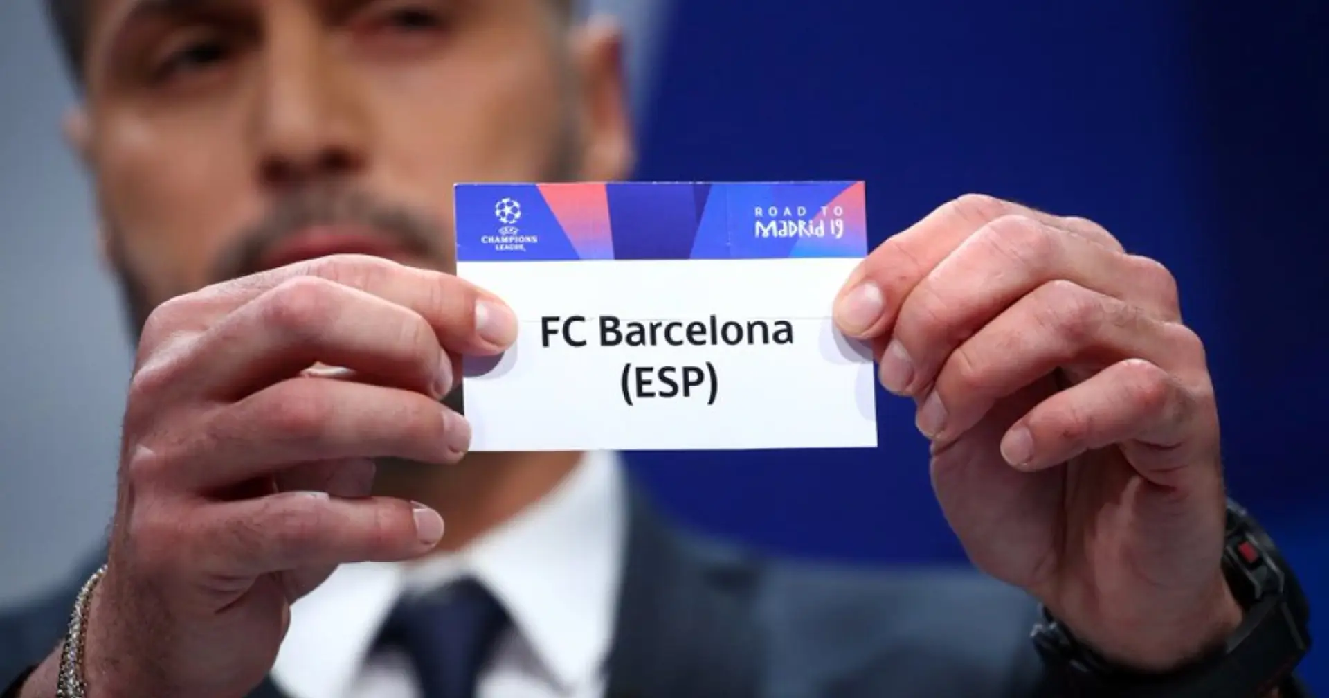 Barcelona's opponent in Champions League round of 16  unveiled 