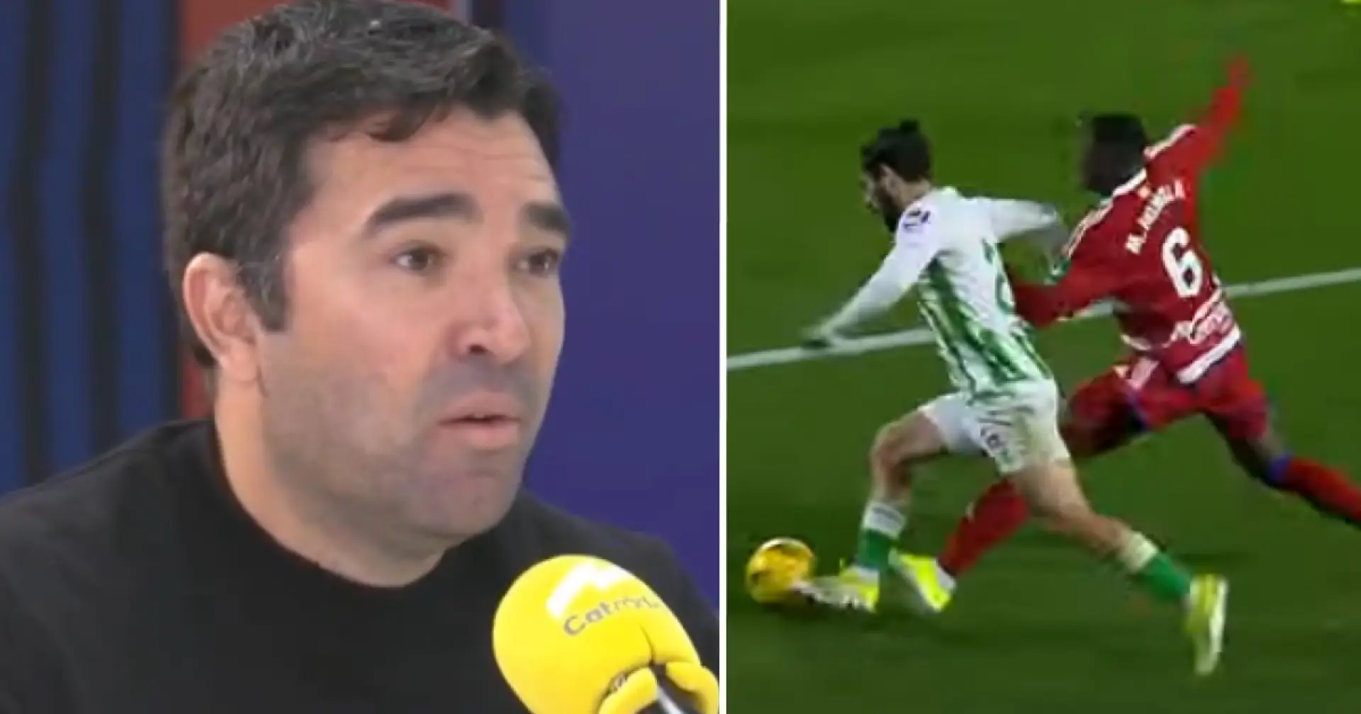 'They play good football': Deco names La Liga manager who impresses him
