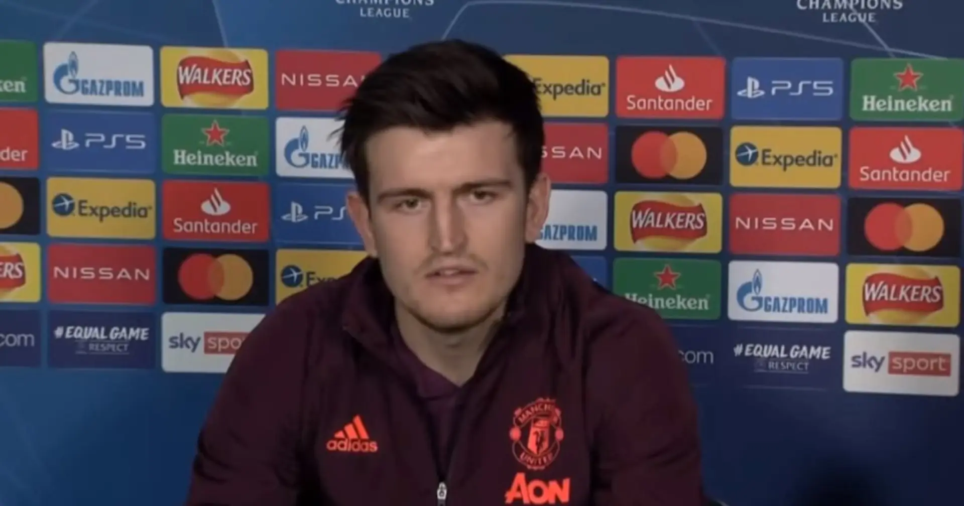 Harry Maguire: 'We haven't even thought about the Europa League'