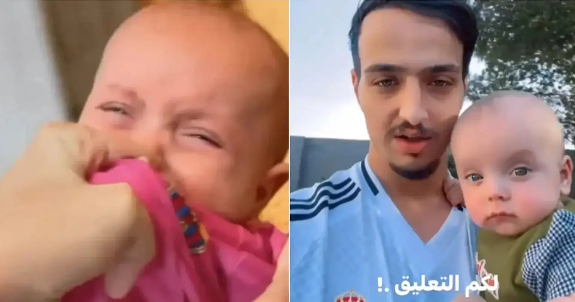 Ein Baby im Barcelona-Trikot wurde im Irak geschlagen: Es gibt eine Version, dass dies von seinem Onkel getan wurde, der Real Madrid unterstützt 