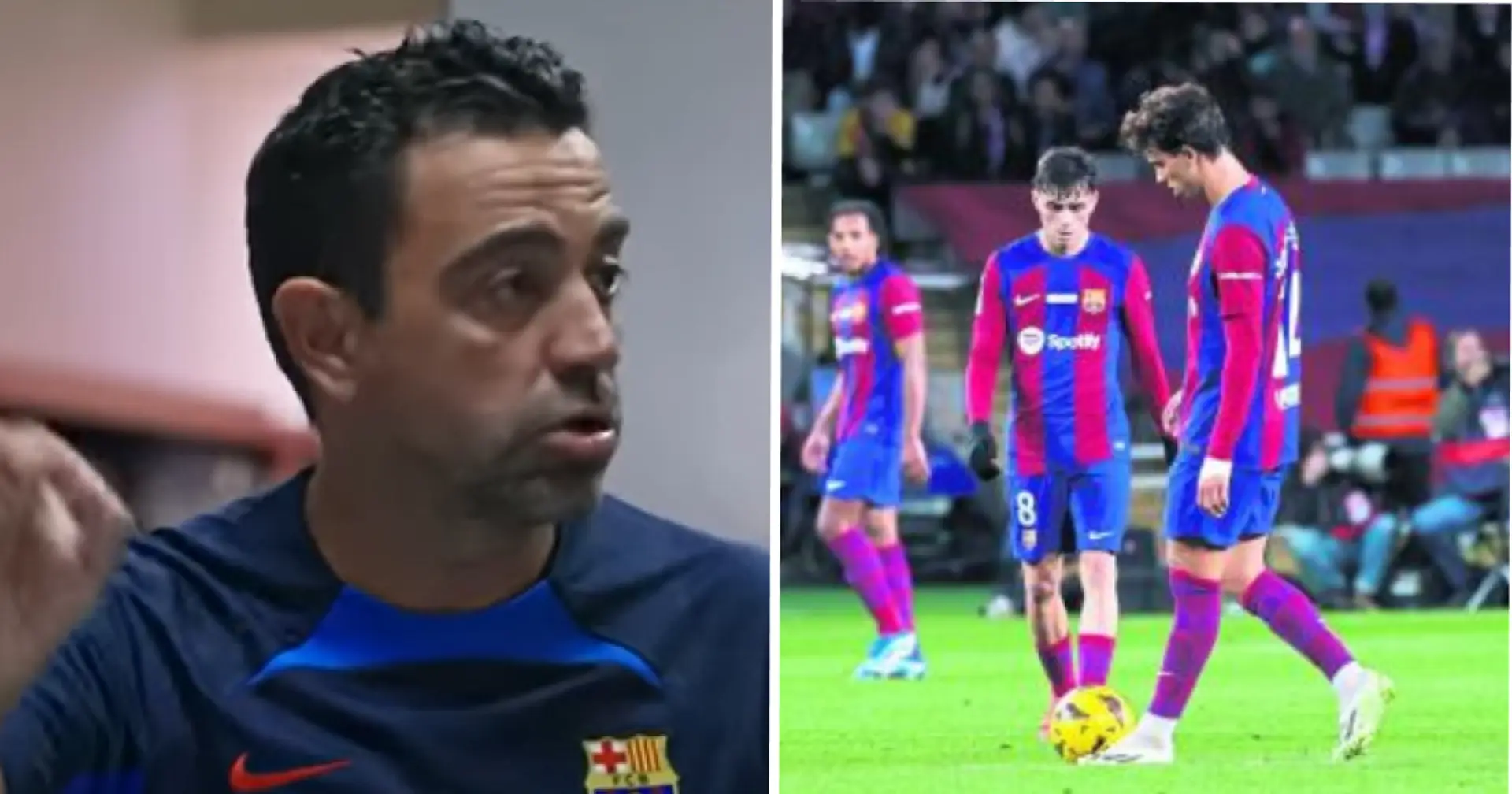 Xavi 'alza la voz' y explica a los jugadores del Barça qué pasará si siguen jugando así