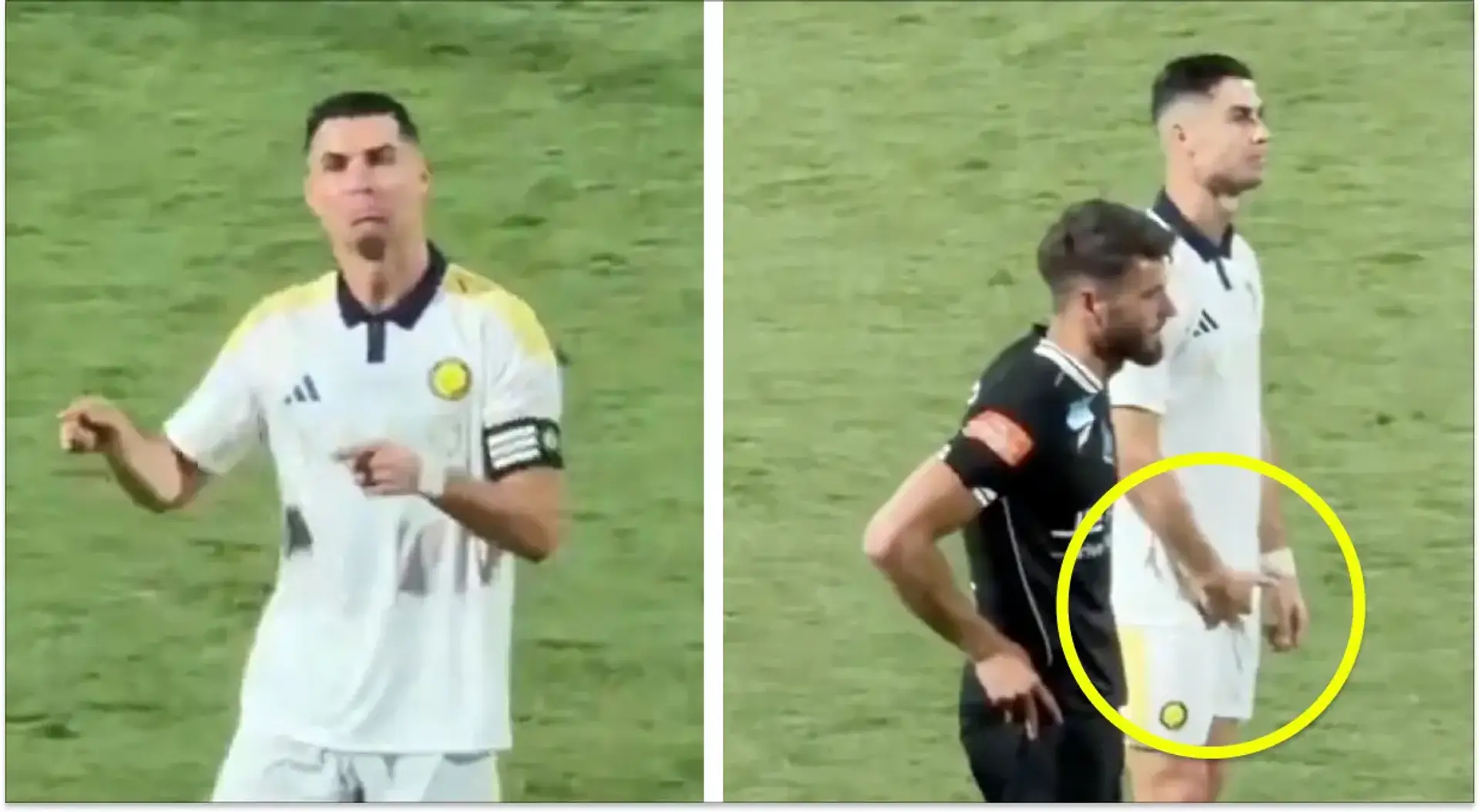 Cristiano Ronaldo's reaction after Al Shabab fans taunt him with Messi  chants caught on camera — Tribuna.com