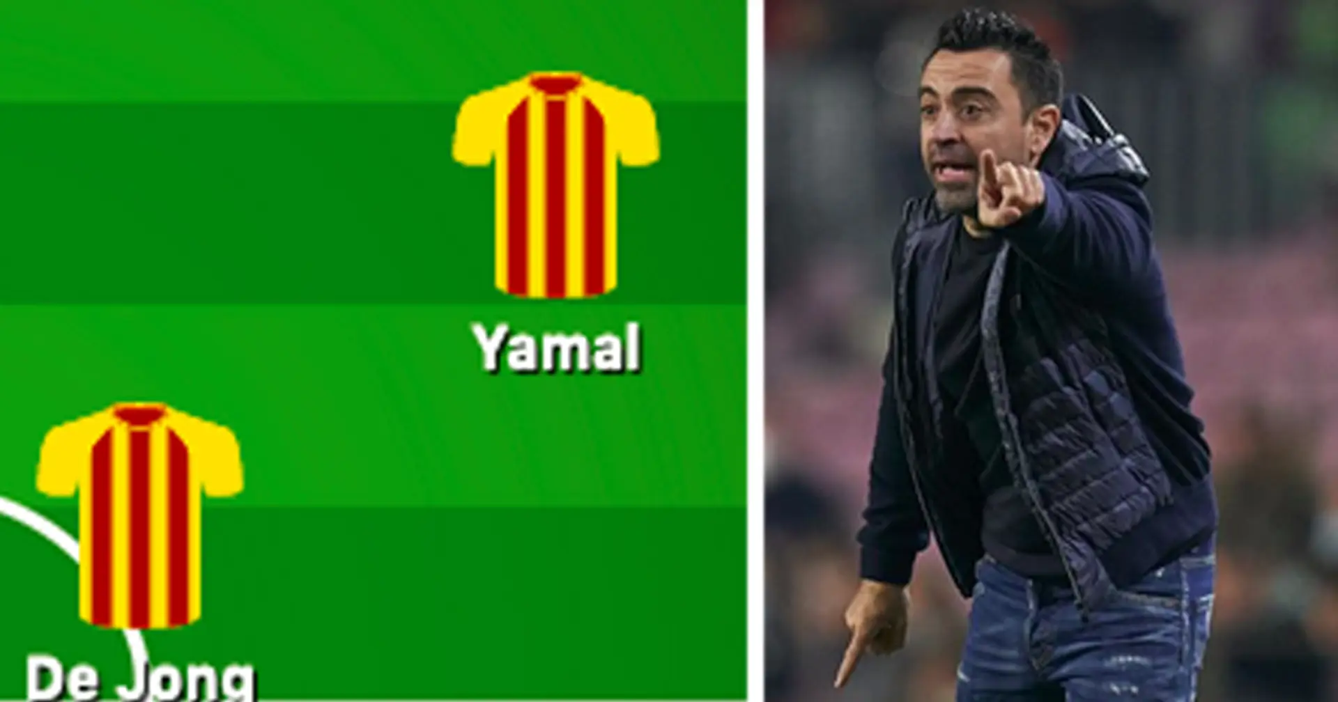 Xavi's preferred XI to face PSG revealed – 2 changes from Napoli line-up