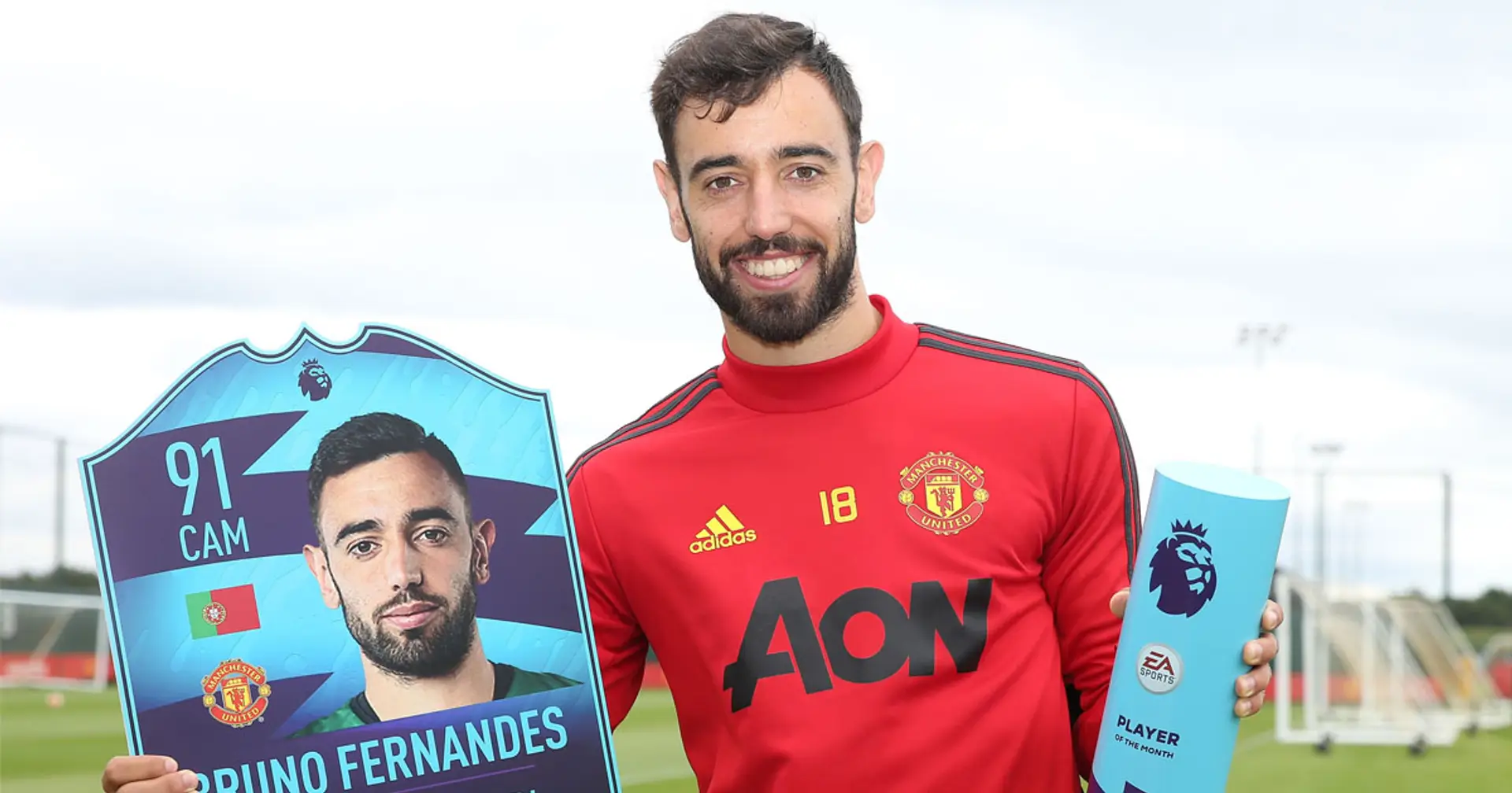 Bruno Fernandes wins Premier League Player of the Month award for June