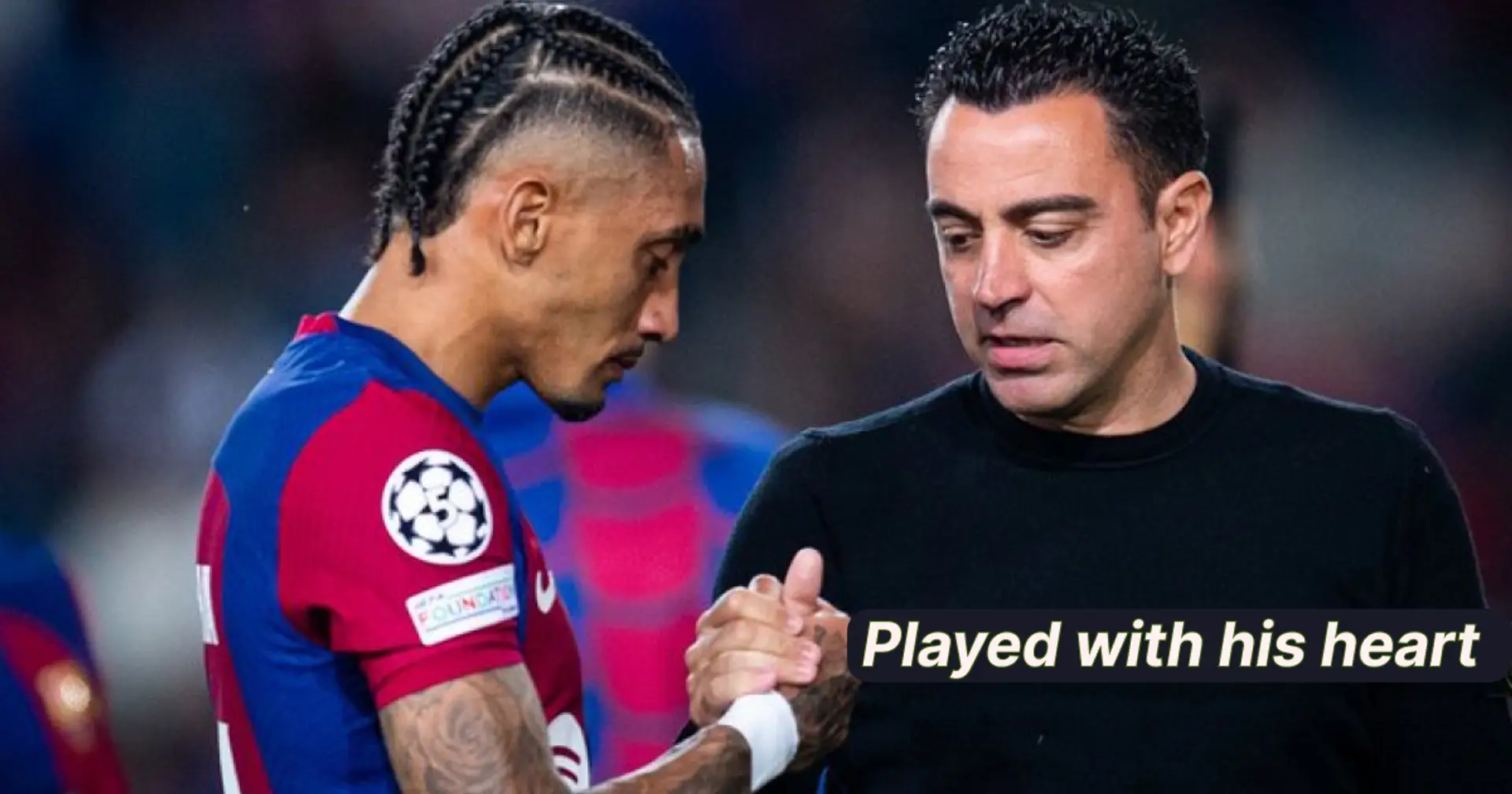"Je suis fier d'eux": les fans du Barça nomment DEUX joueurs qui ont réalisé un bon match malgré la défaite 4-1