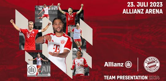 Allianz FC Bayern Team Presentation