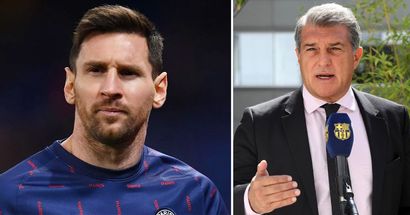 Laporta suggests Messi joined PSG for money