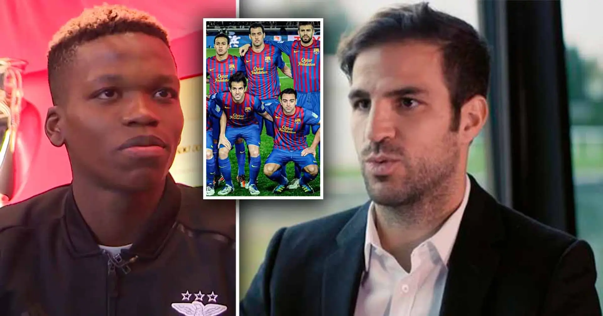 Portuguese talent reveals Fabregas made him special surprise – jersey signed by Barca legend
