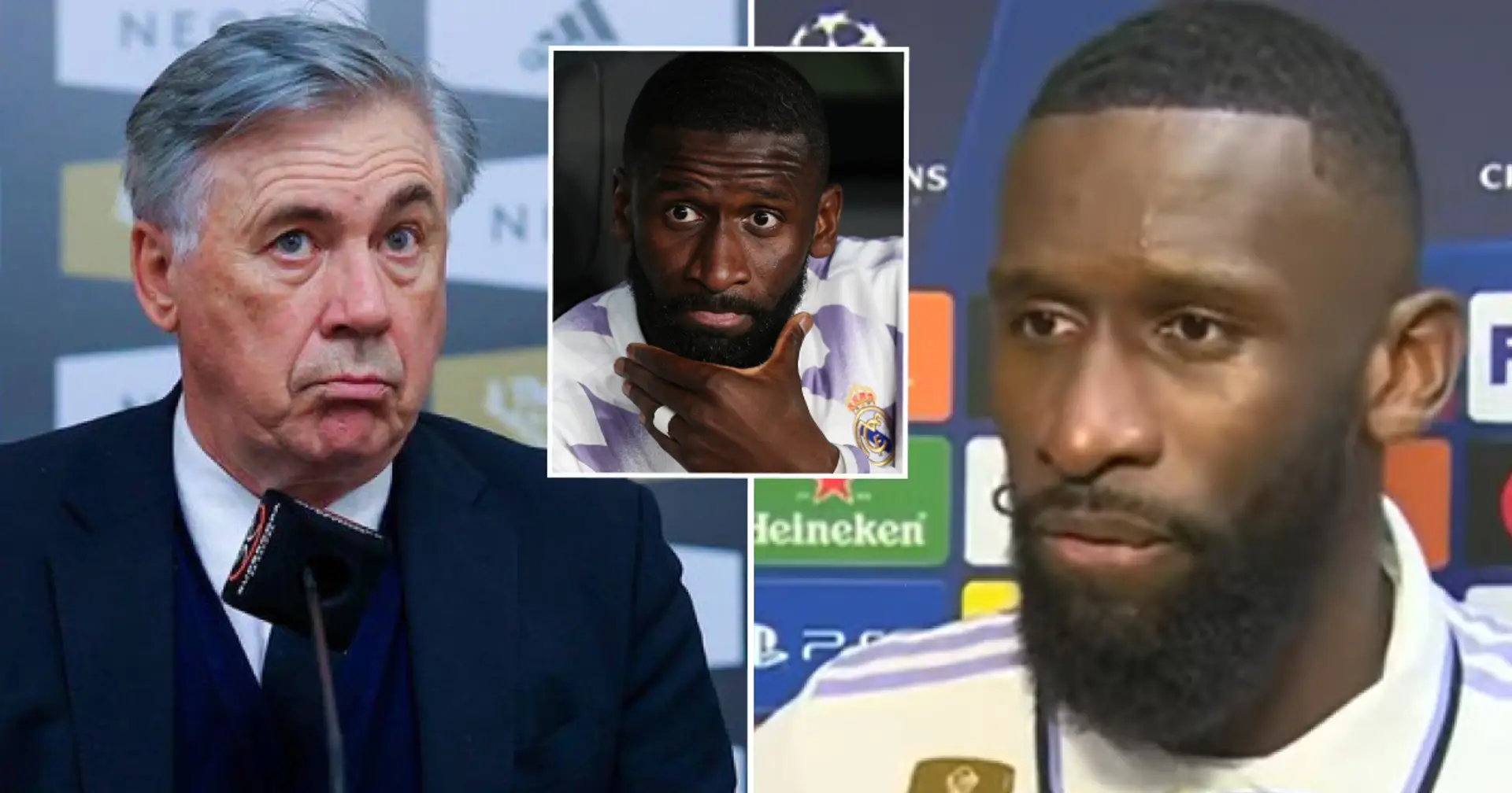 Rudiger 'disappointed' to be benched v Man City — teammates shocked by decision