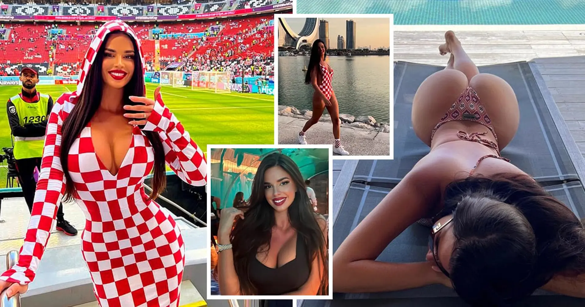 Croatia fan Ivana Knoll tests Qatar clothing laws with her controversial outfit 