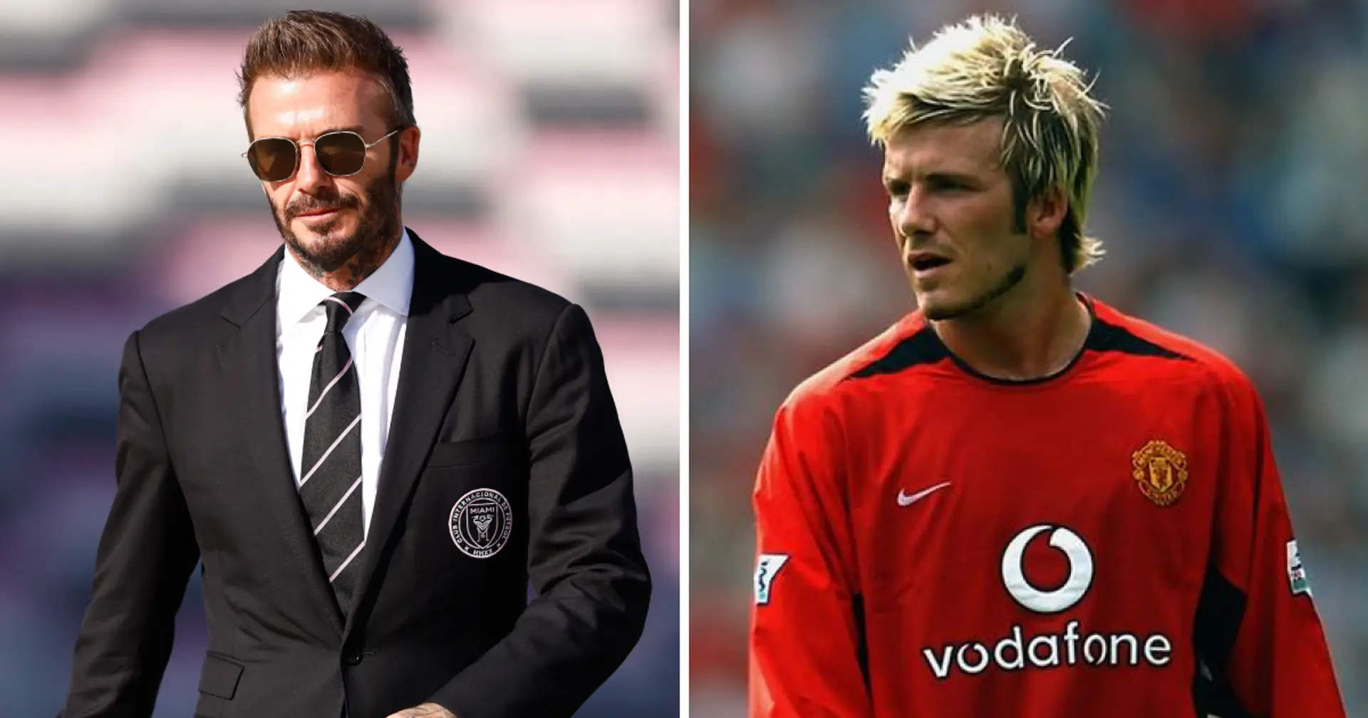 'Not many footballers were doing that at that point': David Beckham on his special £50k present