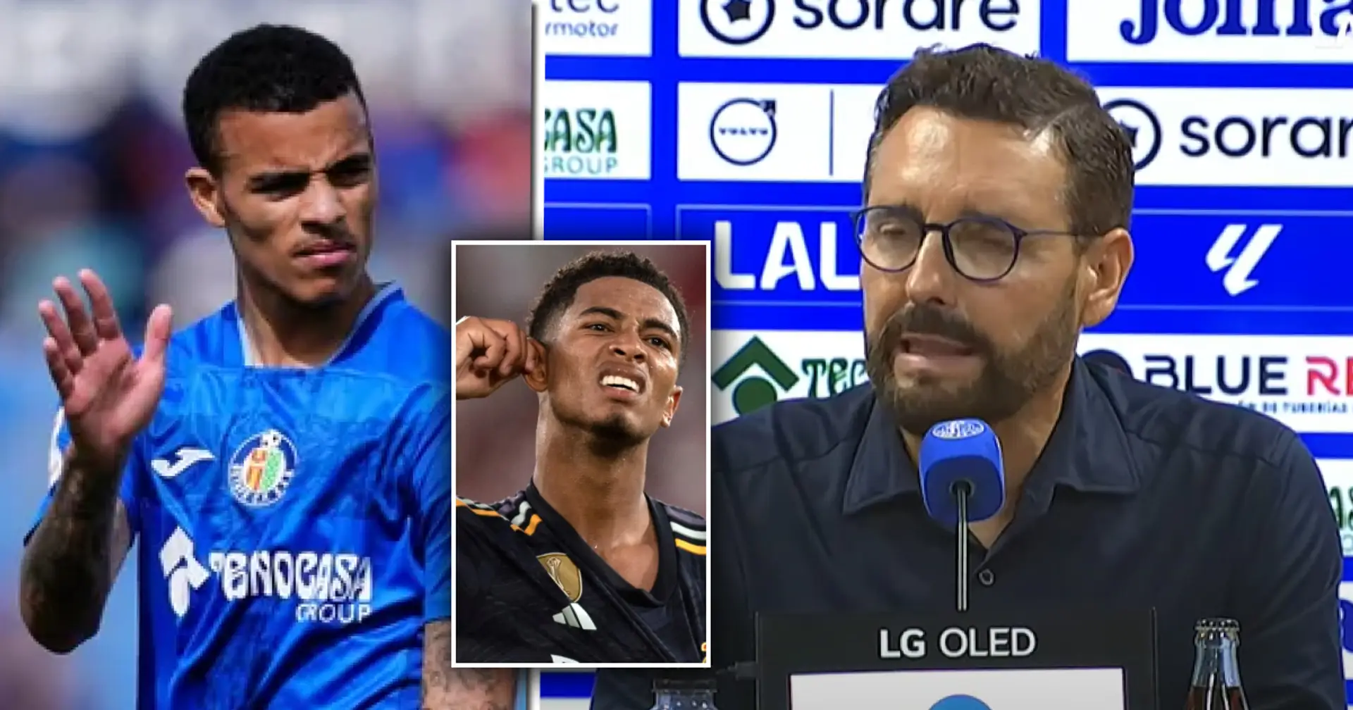 Getafe coach forced to apologise for Mason Greenwood comment