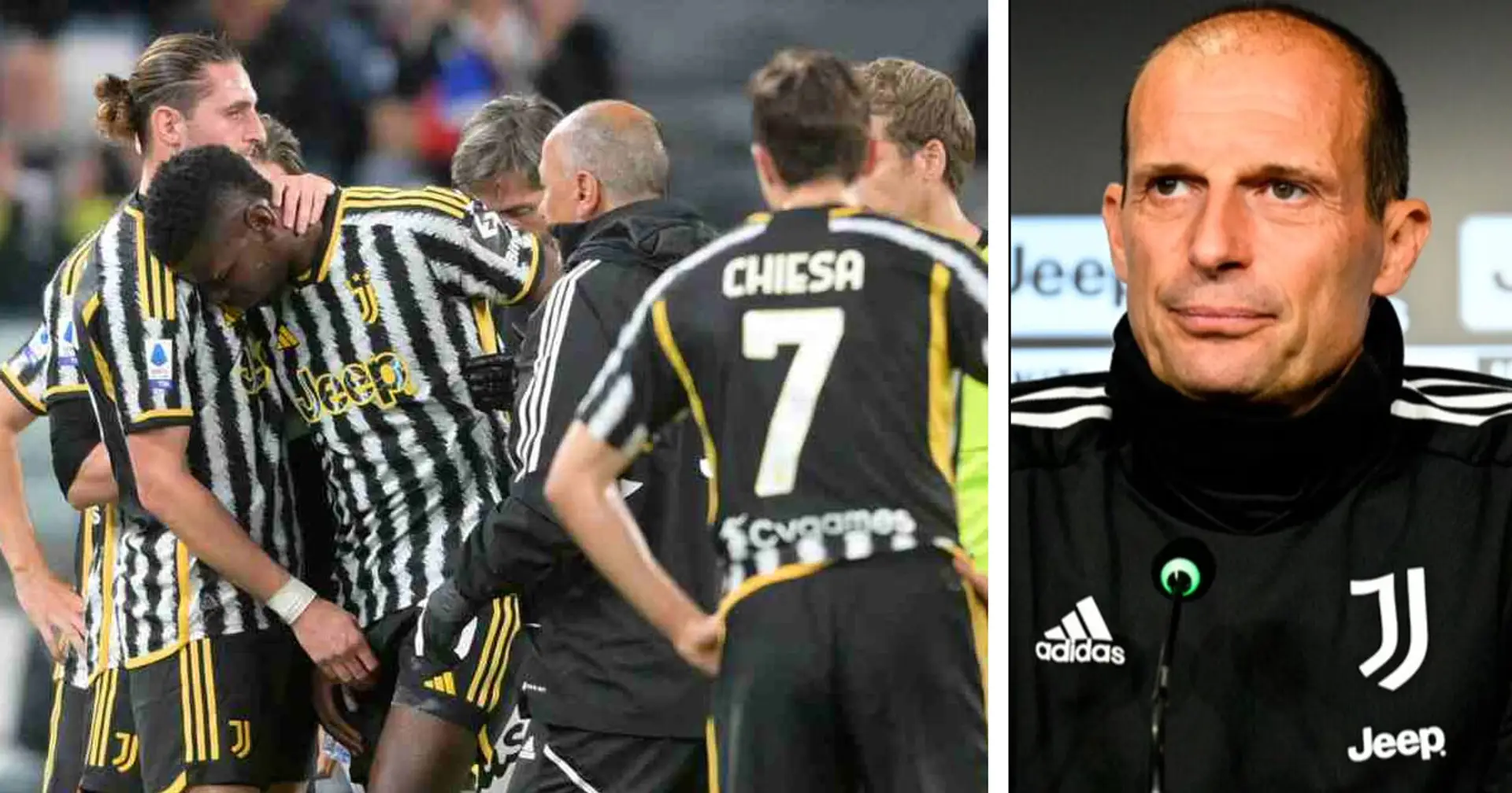 Allegri svela i 5 giocatori indisponibili per Udinese-Juventus e manda un messaggio a chi chiede il suo esonero