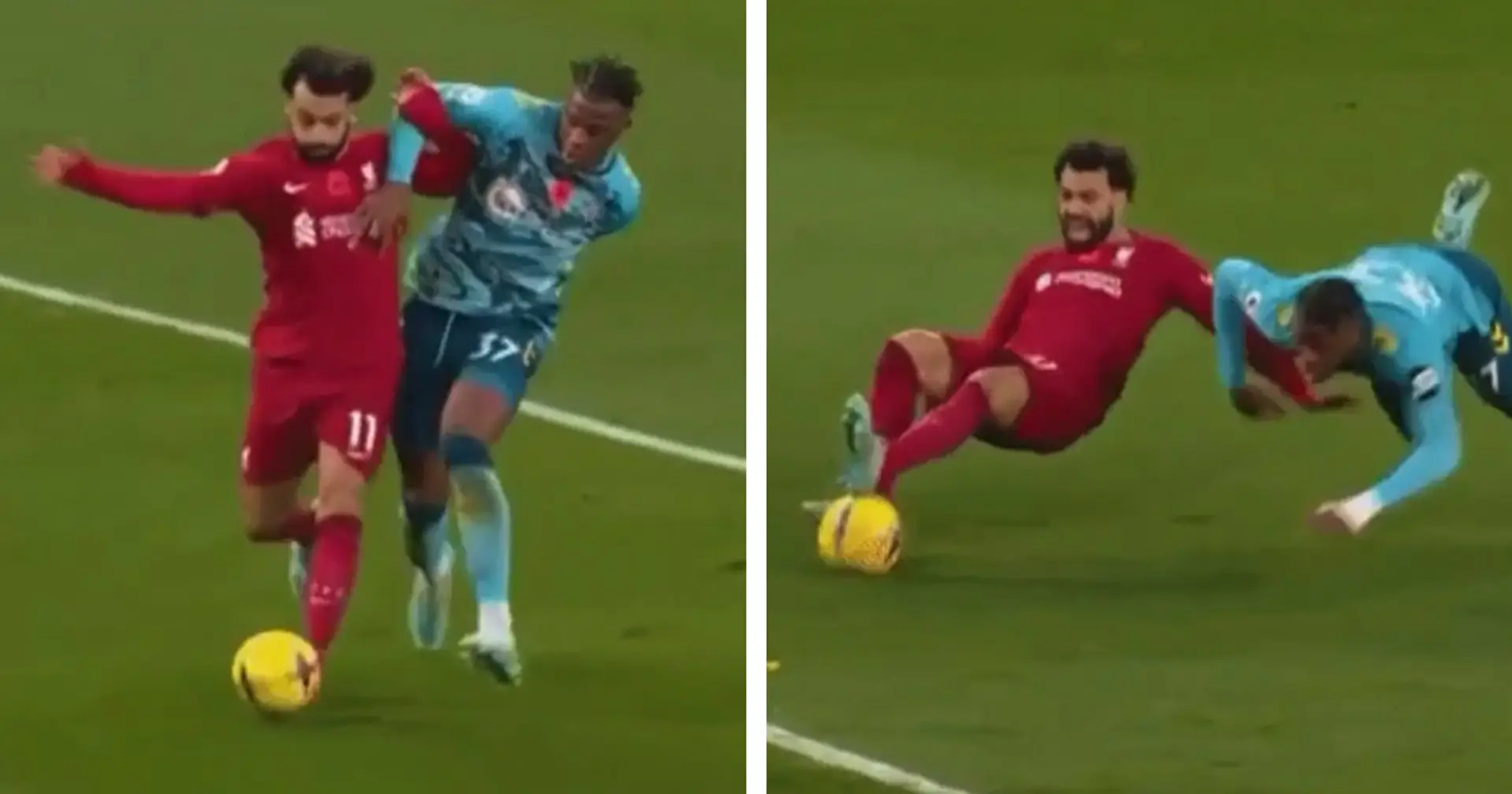 'He should dive more': Liverpool fans angry as Salah denied apparent penalty vs So'ton