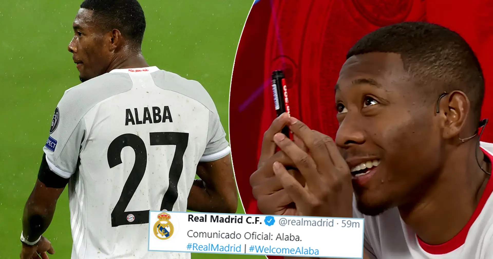 Alaba can't have his favourite shirt number: other numbers available to Madrid's new boy