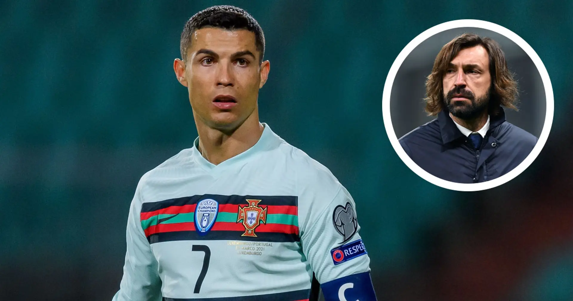 "Doveva giocare meno con il Portogallo": Pirlo racconta un retroscena che lo stesso CR7 gli ha rivelato