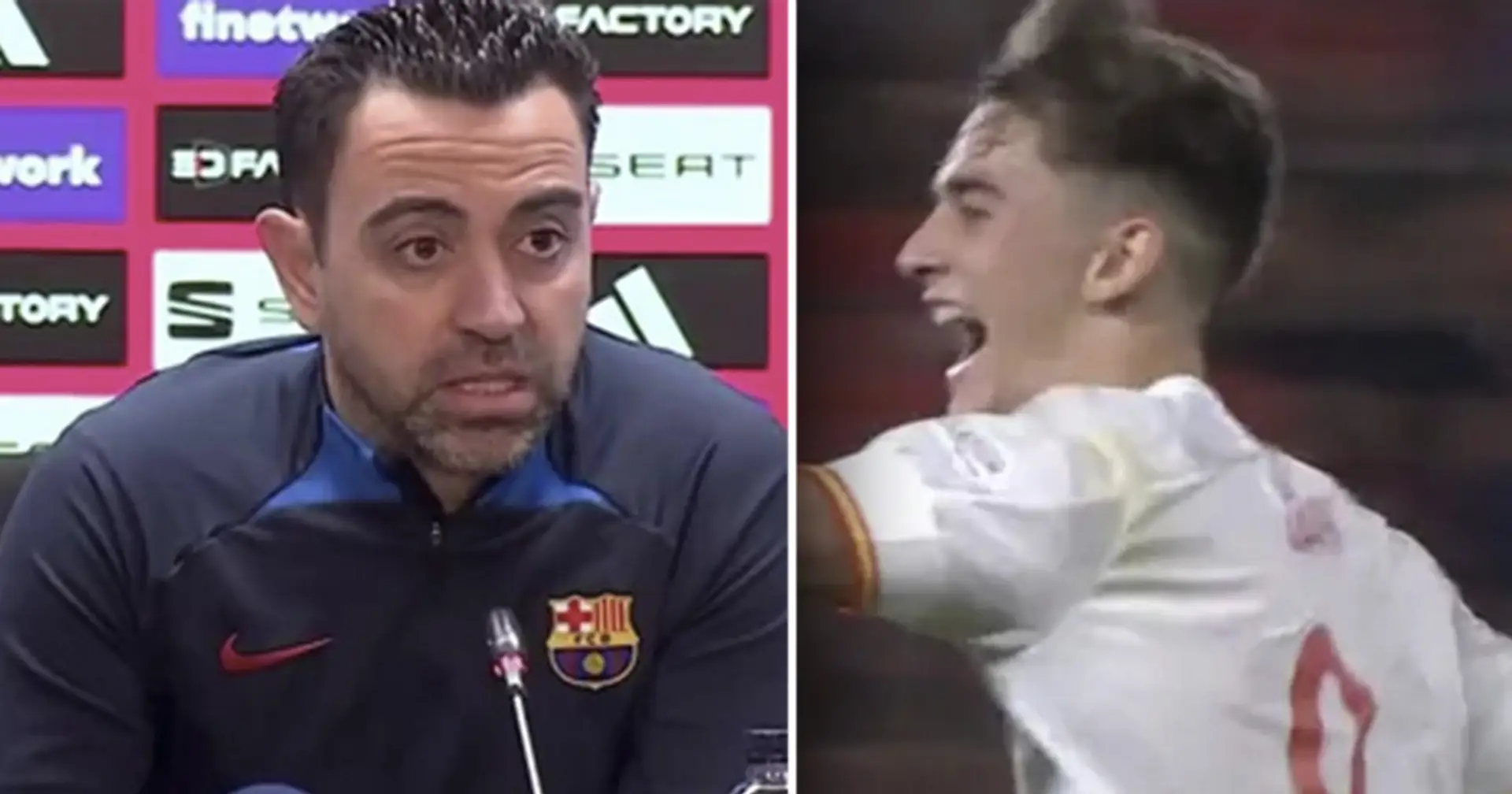 "Ils ne le détestent que lorsqu'il est au Barça": Xavi réagit aux plaintes des médias pro-Madrid à propos de Gavi