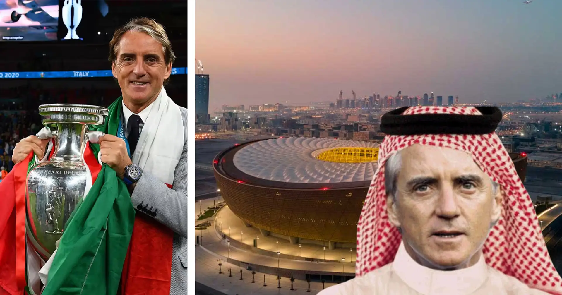 UFFICIALE: Roberto Mancini è il nuovo allenatore dell'Arabia Saudita