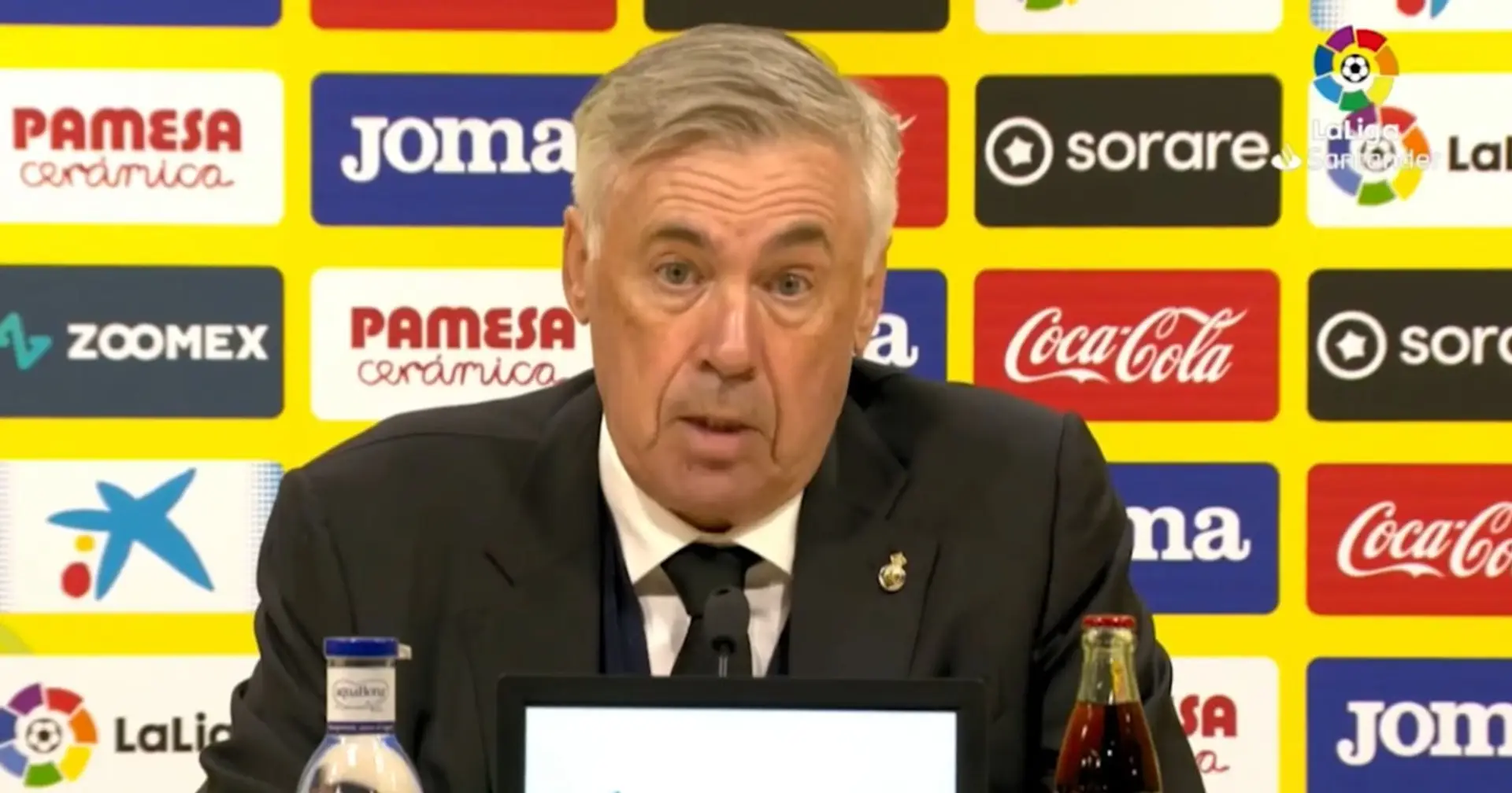 Ancelotti names reason behind Villarreal loss, explains playing Militao at right-back