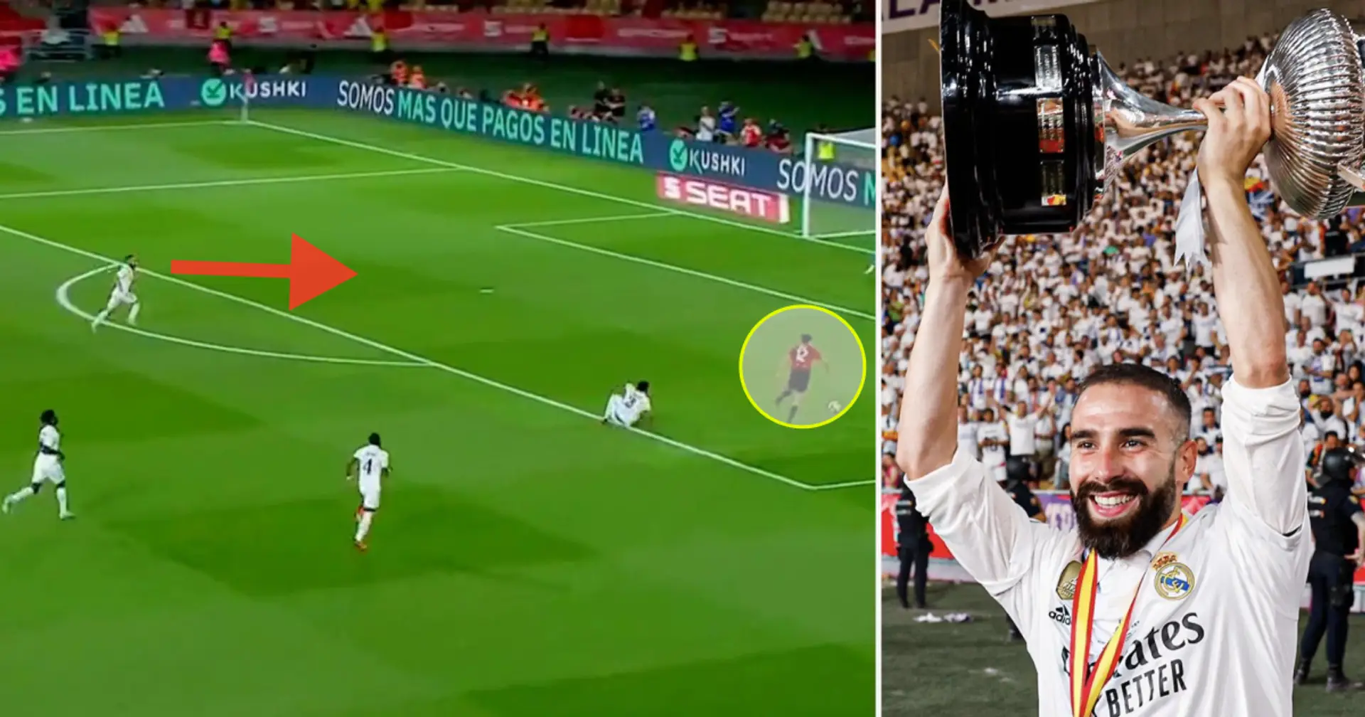 Carvajal beweist mit zwei entscheidenden Szenen im Finale der Copa del Rey, dass er ein "großartiger Spieler" ist 