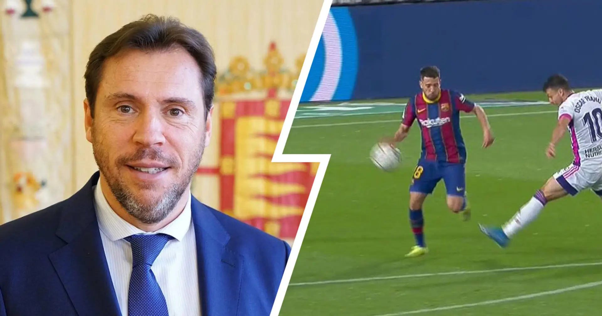 'It’s daylight robbery': Valladolid mayor launches scathing attack on Barcelona and referee after Monday's loss