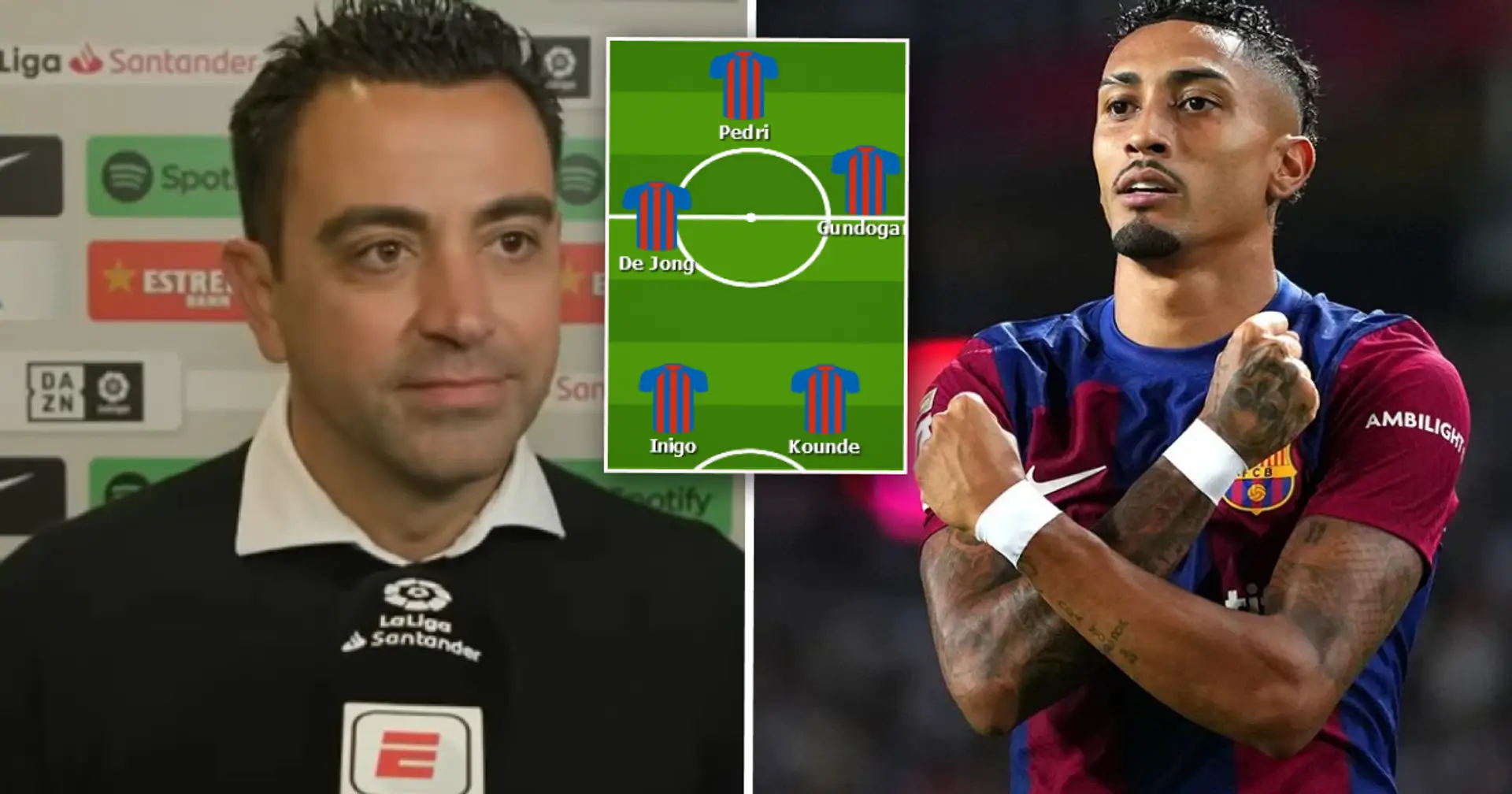 'Cancelo benched': Fans believe Barca can demolish Porto if Xavi uses this lineup