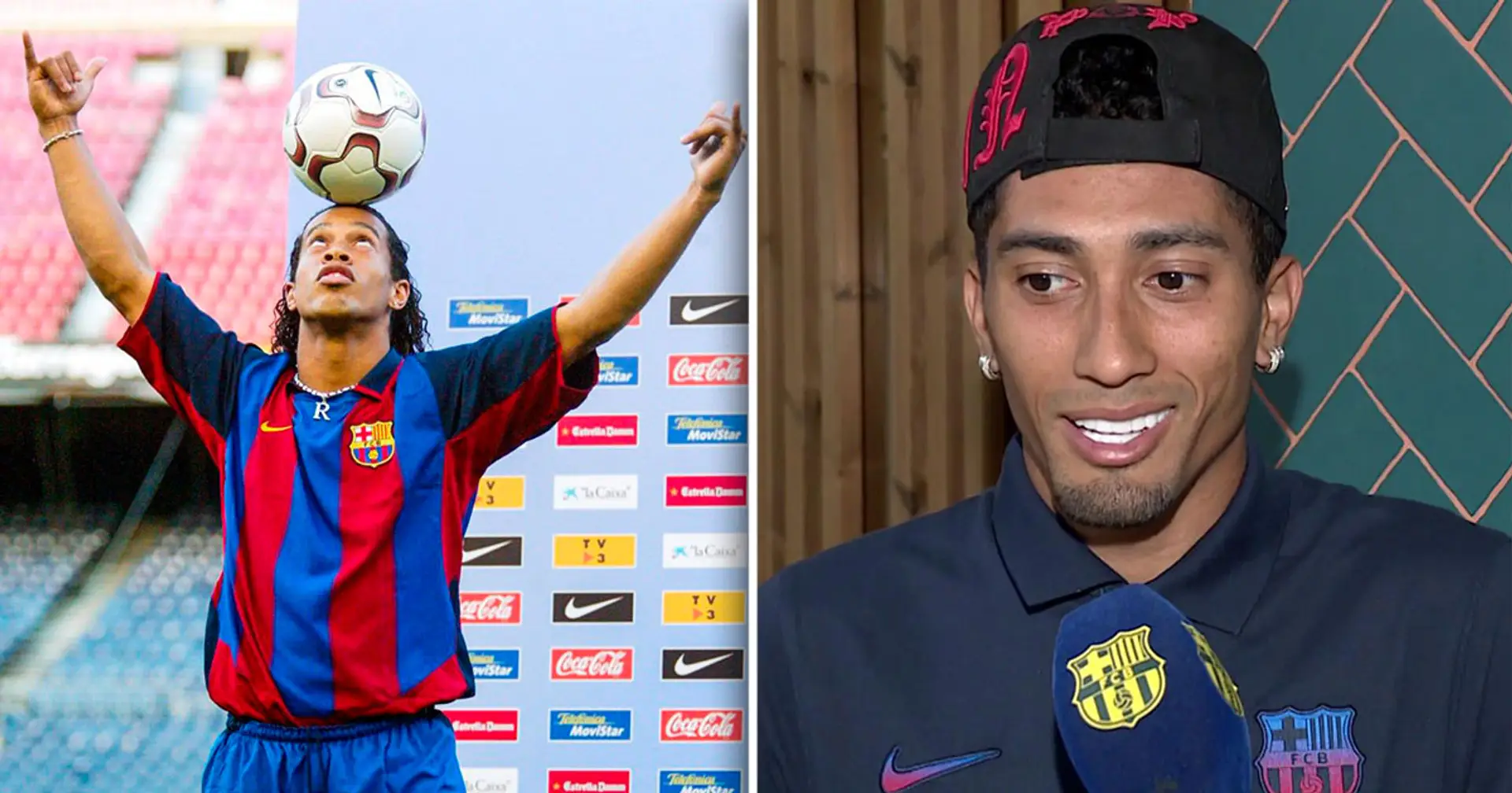 'Vi todo lo que hacía Ronaldinho aquí': Raphinha dice sus primeras palabras como jugador del Barça