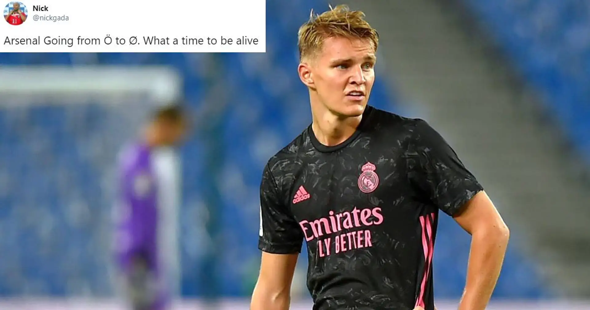 'Going from Ö to Ø': Arsenal fans want Martin Odegaard to replace Mesut Ozil as Norwegian reportedly asks to leave
