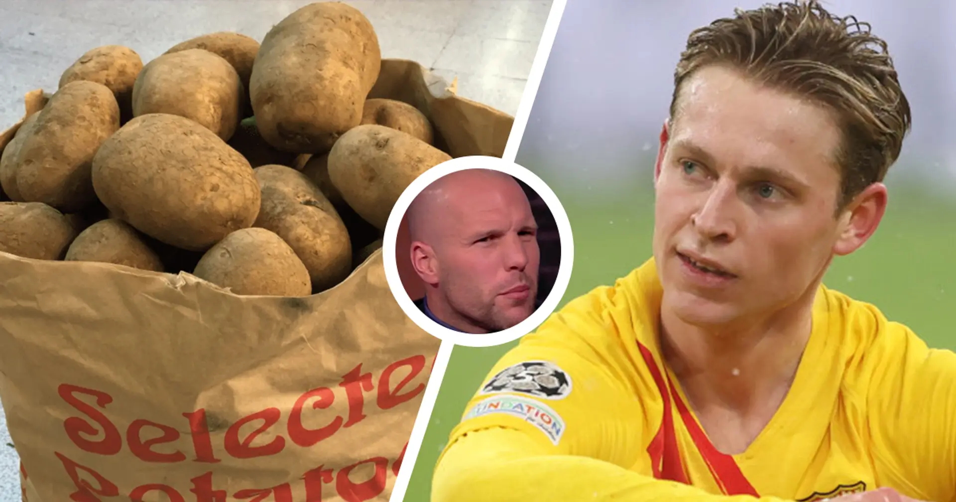 'Frenkie de Jong plays like he has 50 kilos of potatoes on his back': Ex-Netherlands star Vlaar