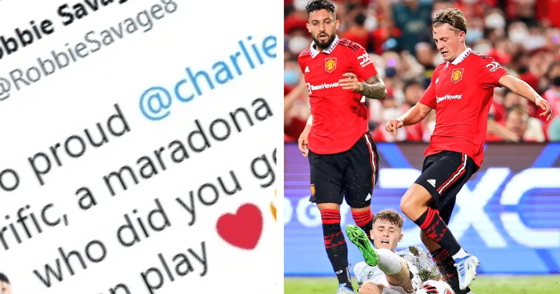 'A Maradona turn on edge of your own box': Robbie Savage reacts to son Charlie's display against Liverpool