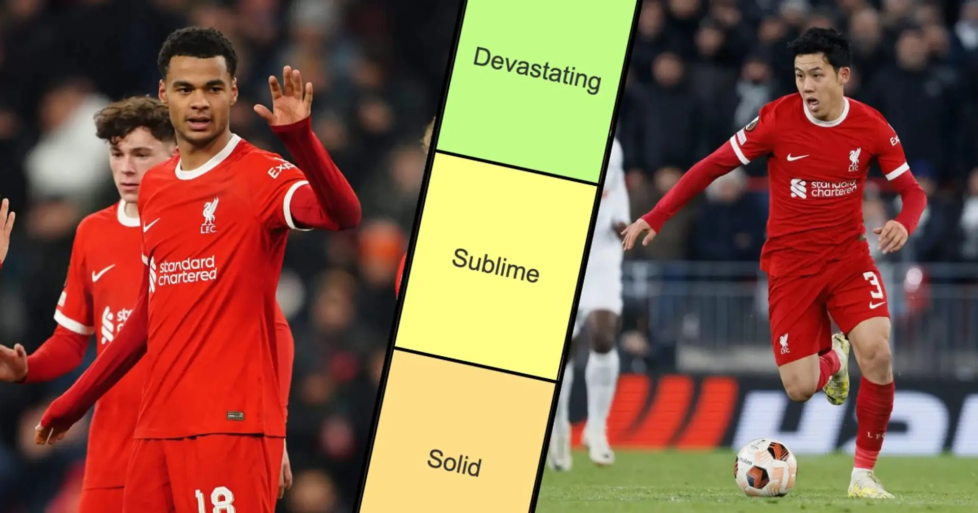 6 players 'devastating': Liverpool players' tierlist for LASK win