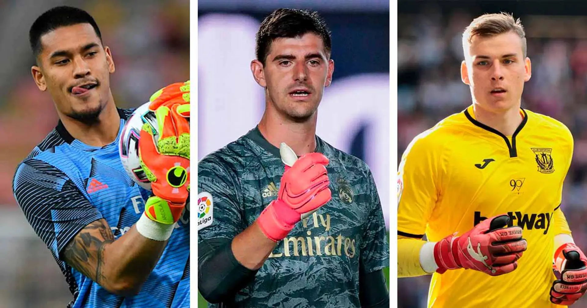 Courtois, Areola, Lunin: valoración de los porteros del Real Madrid en la temporada 2019/20