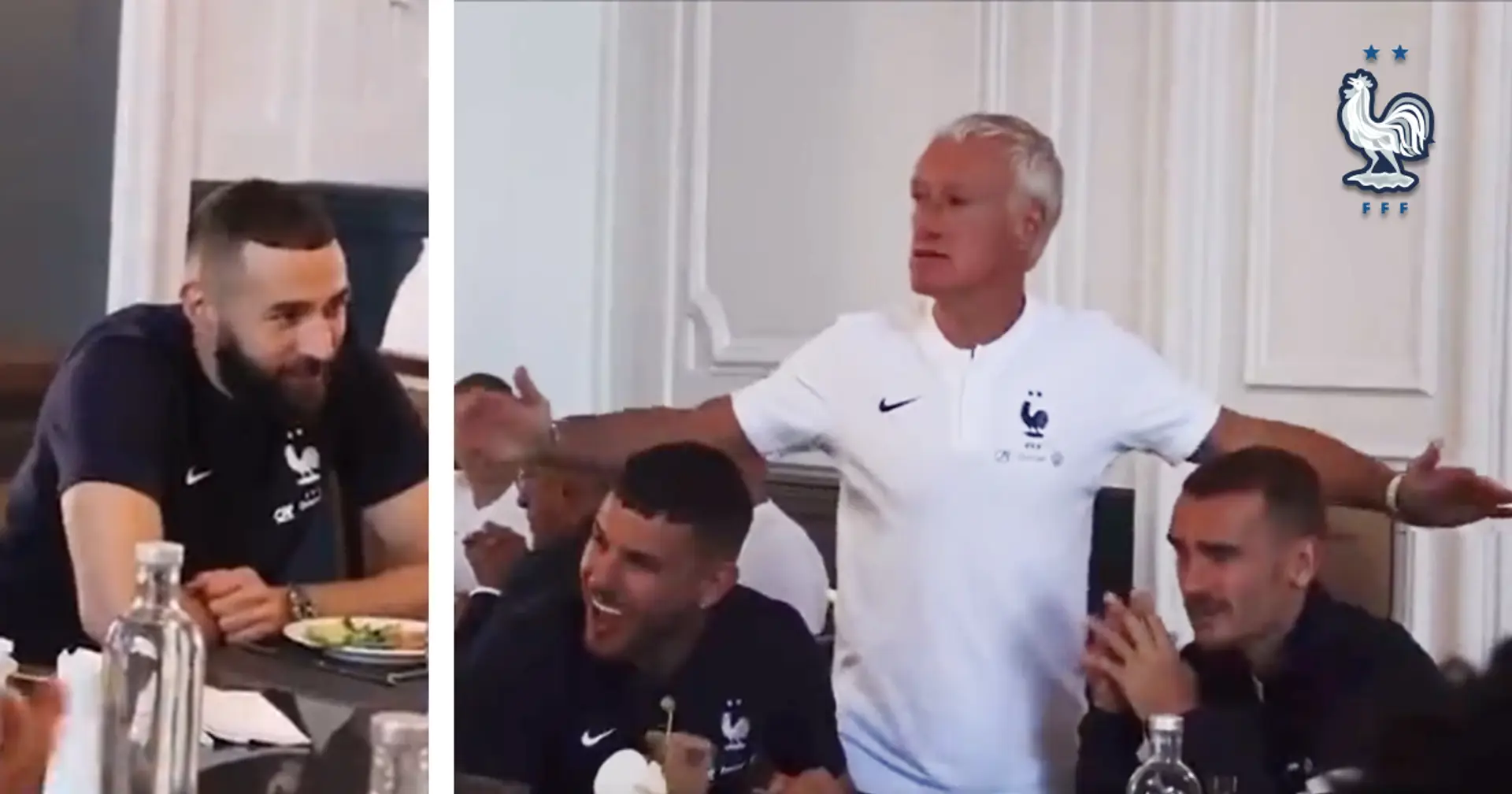 Revealed: 2 players were against Benzema return to France squad, footage even gives them away