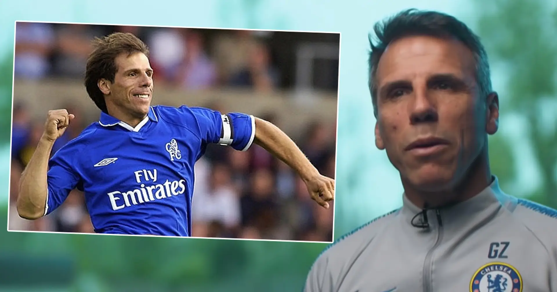 Gianfranco Zola labels time at Chelsea 'most beautiful moment of my career'