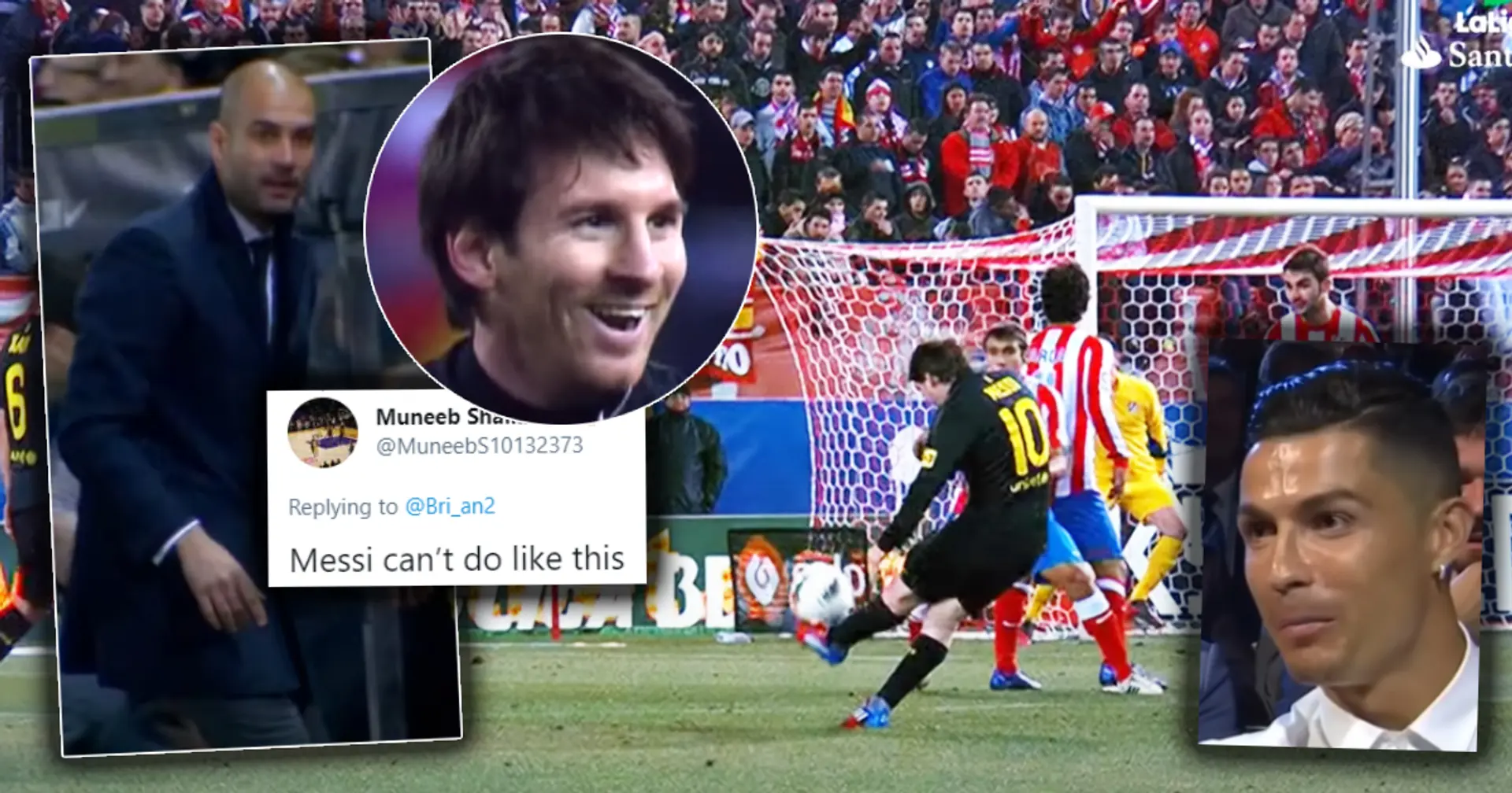 'Messi can't do like this': Madrid fan believes he found free-kick Ronaldo scored but Leo didn't – loses 'debate' immediately
