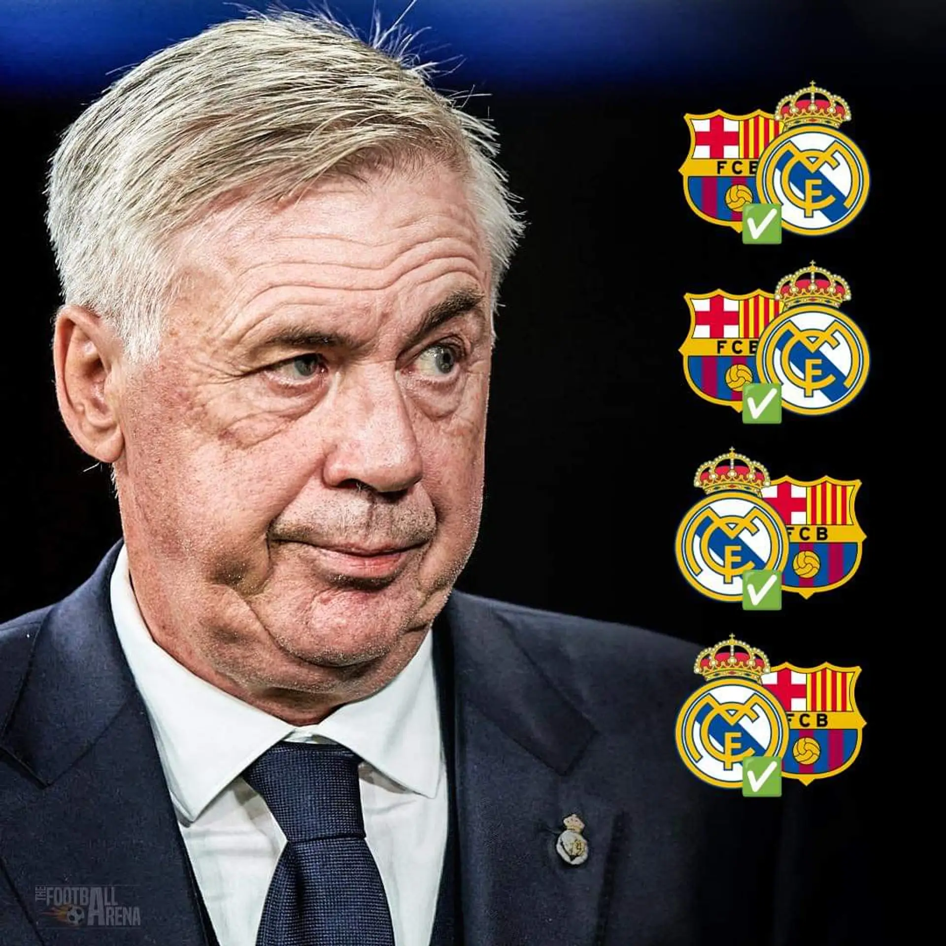 Don Carletto The last four official El Clasicos between Real Madrid an