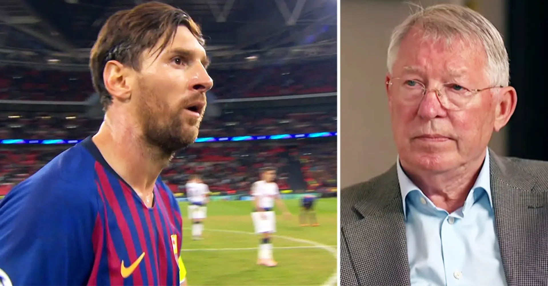 Sir Alex Ferguson names one player the could’ve stopped Lionel Messi: ‘That’s where I lost the match’