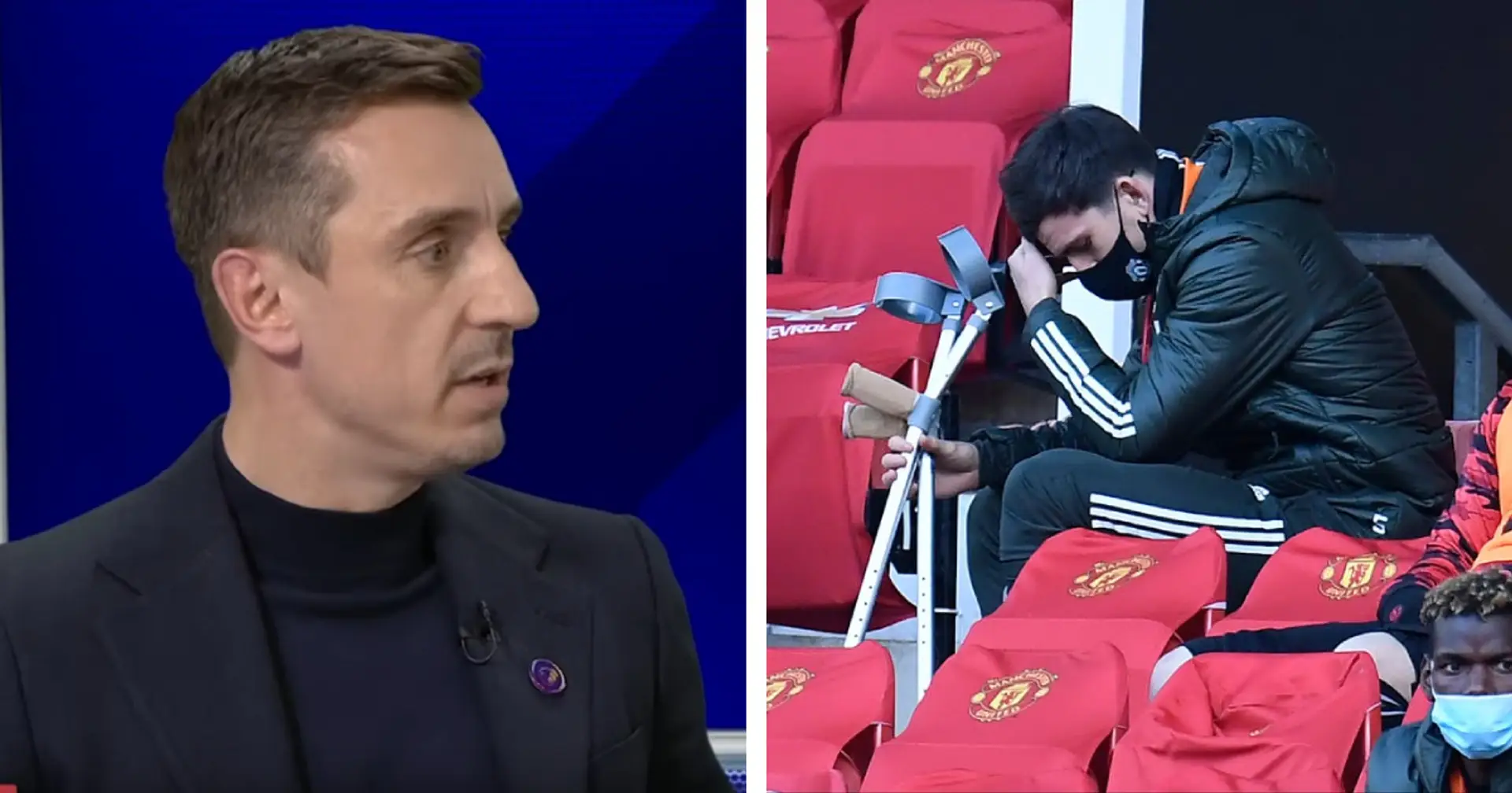 Gary Neville explains why Maguire could miss entire Euro 2020 despite recovering from injury