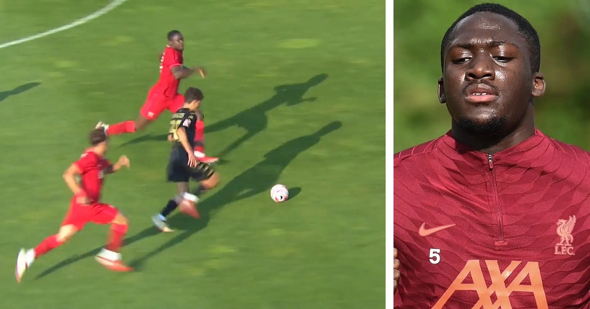 Van Dijk-esque: Ibrahima Konate's brilliant recovery after losing ball - spotted