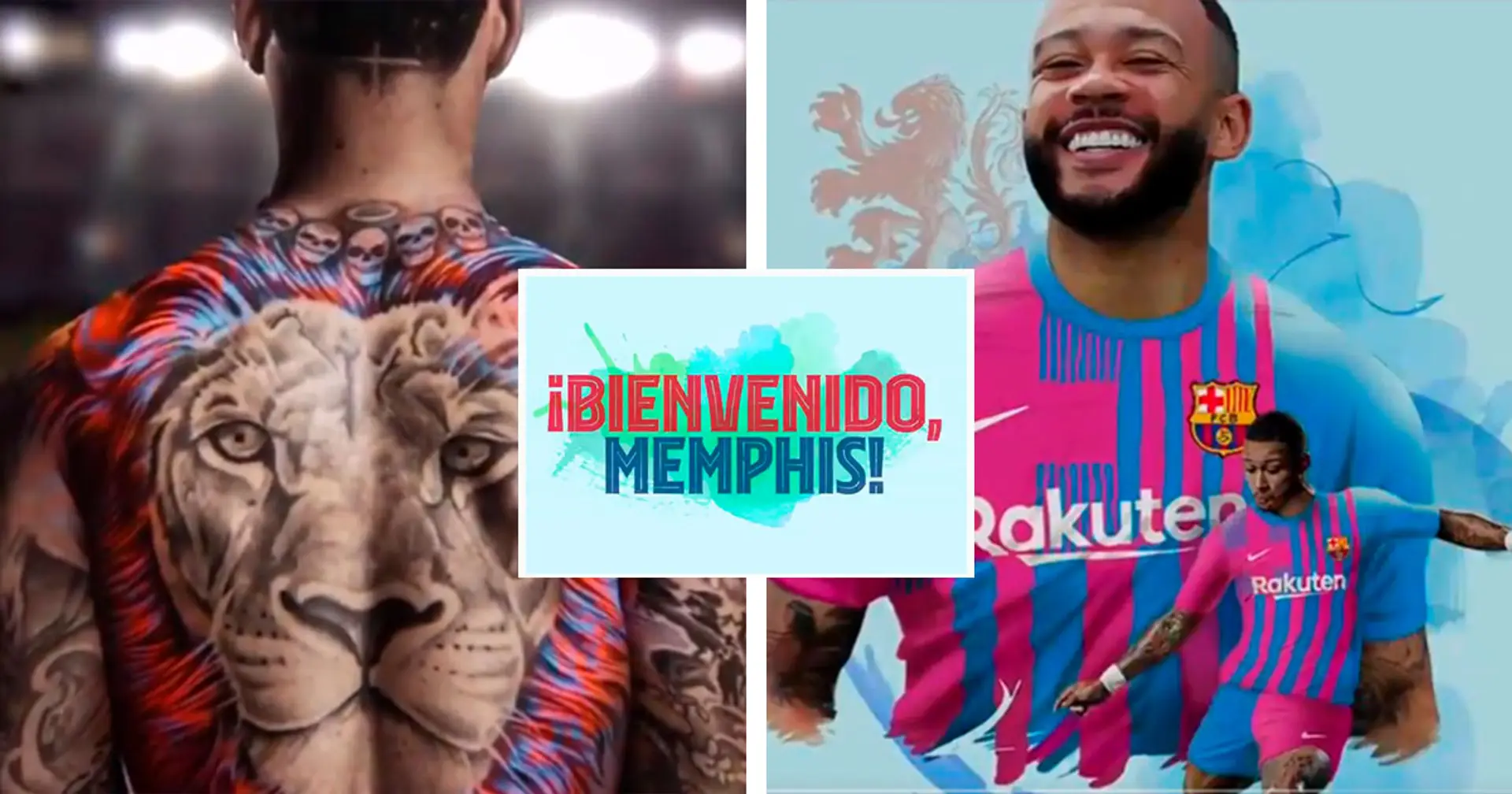 OFICIAL: Memphis Depay es nuevo jugador del Barcelona 