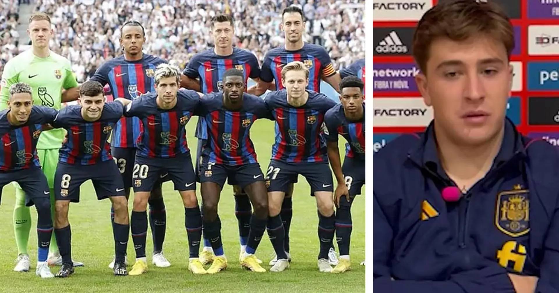 Pablo Torre wants Barca stay 'to learn from the best' - names 3 players he's impressed by the most