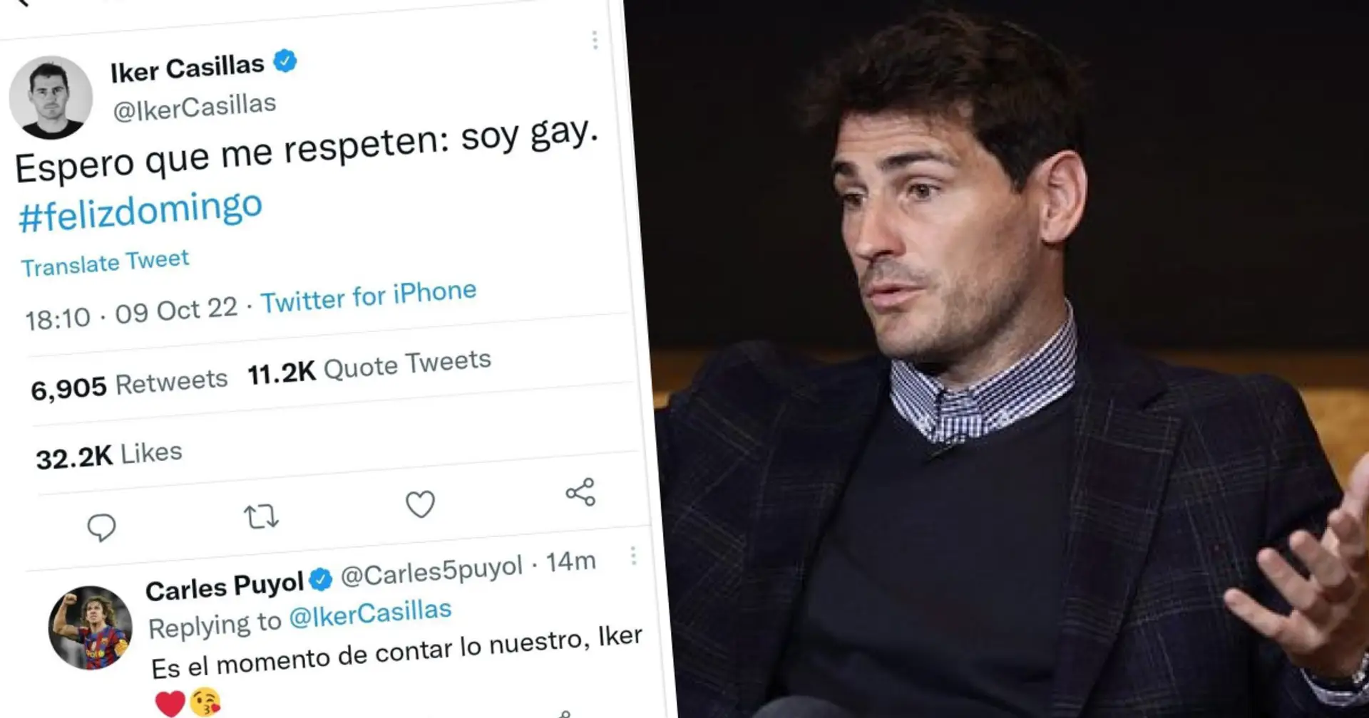 Casillas supprime un tweet provocateur après avoir été critiqué par les fans. Qu'est-il arrivé? Explication
