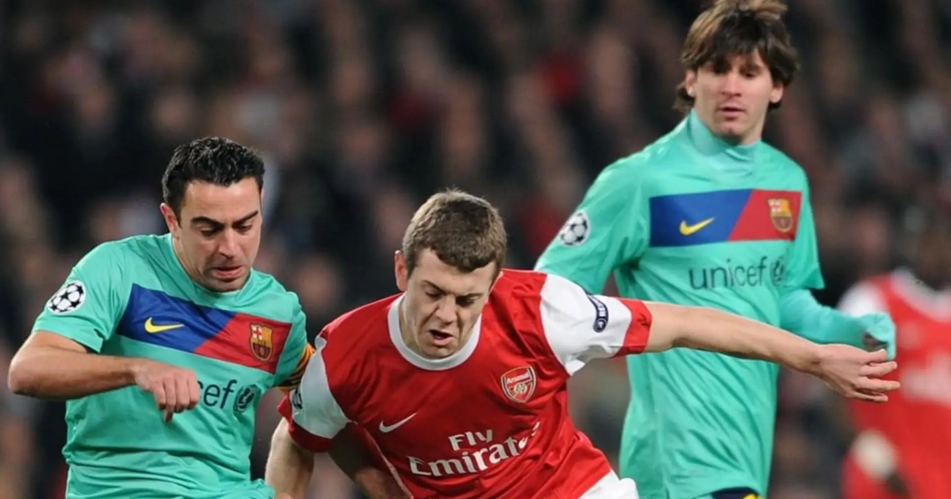 Wilshere gives hilarious response when asked who he learned most from playing vs Barcelona in 2011