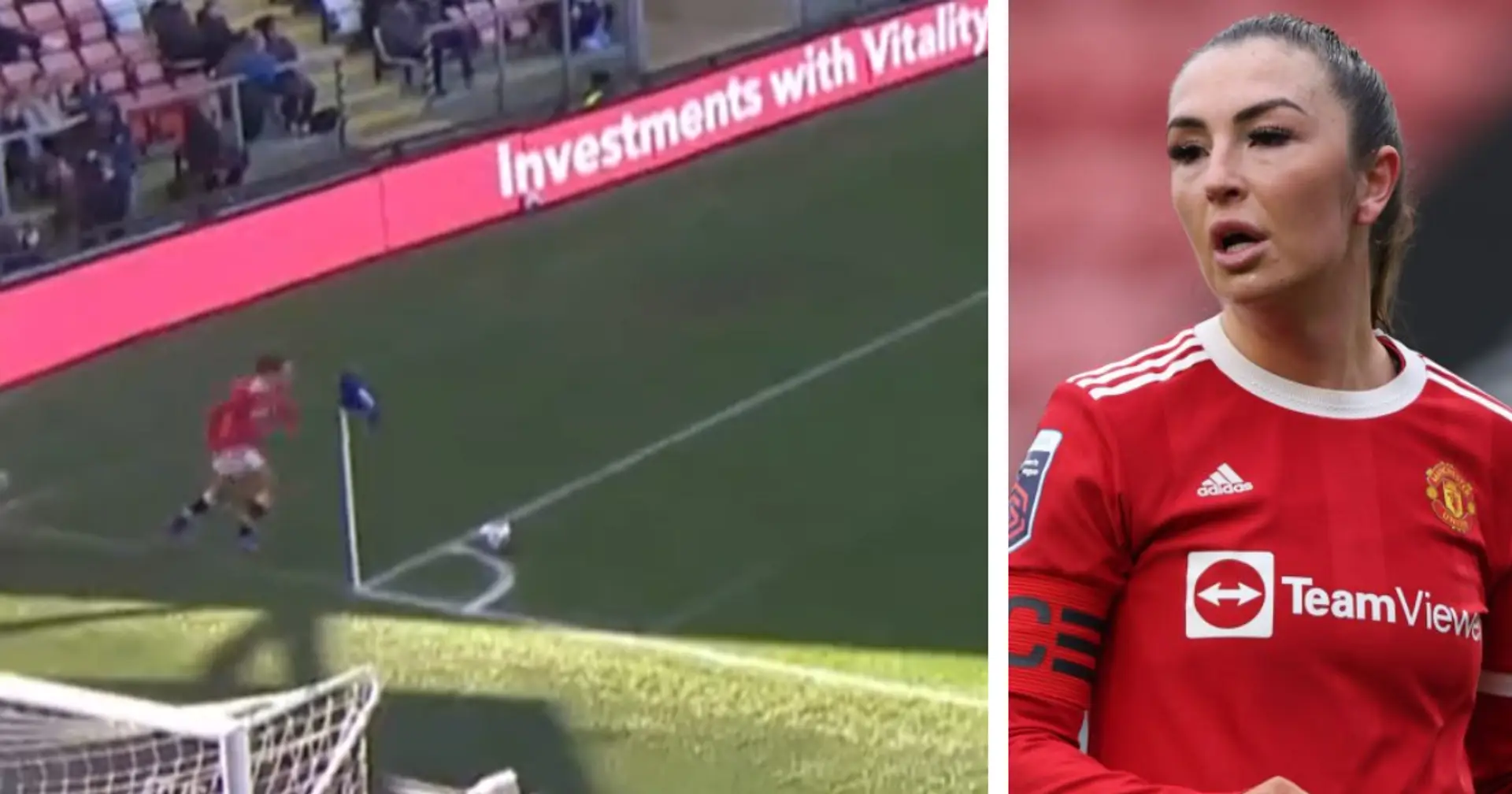 'Give the men some tips in training': Man United fans in awe of Katie Zelem's direct goal from corner
