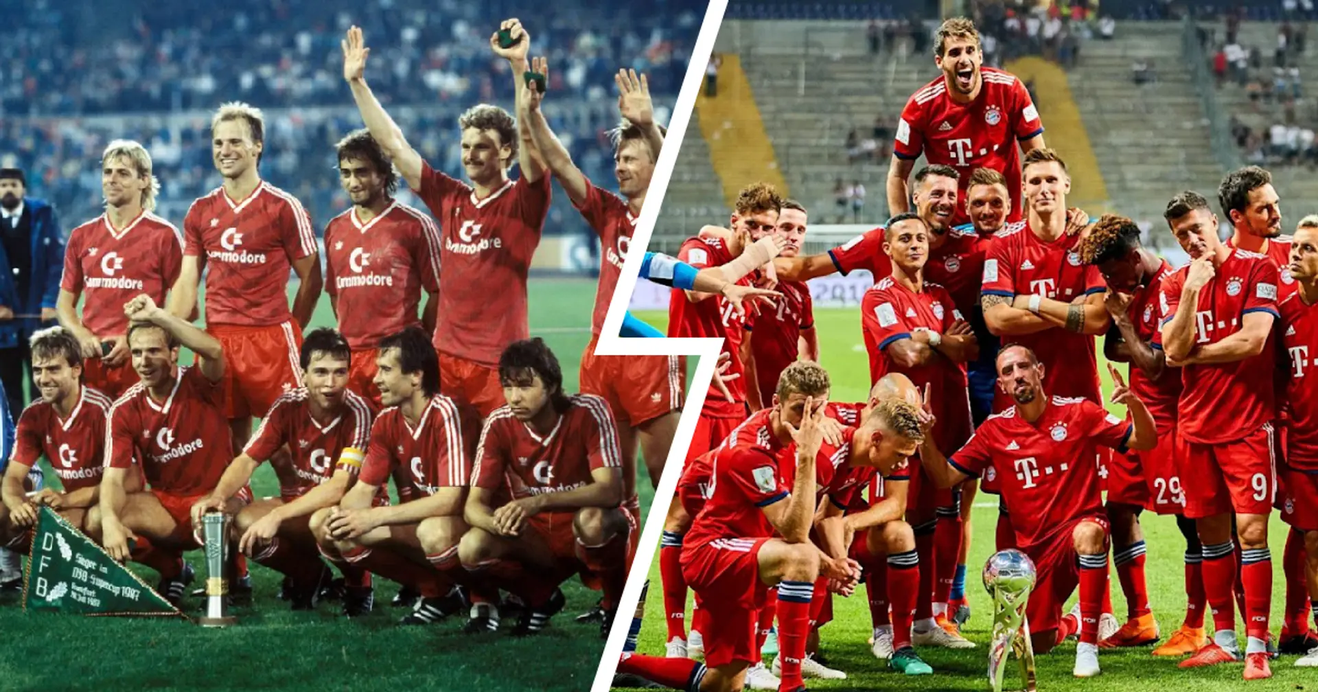 Morgen soll der 8. Rekordtitel her: Alle Auftritte des FC Bayern im Deutschen Supercup