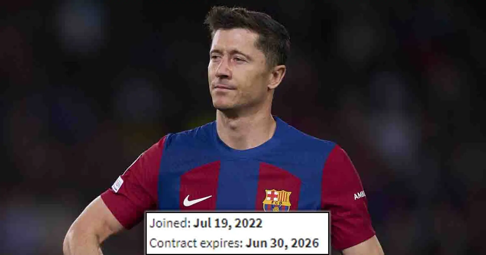 El Barcelona 'considerará ofertas' por Lewandowski, revelado el verdadero motivo (fiabilidad: 4 estrellas)